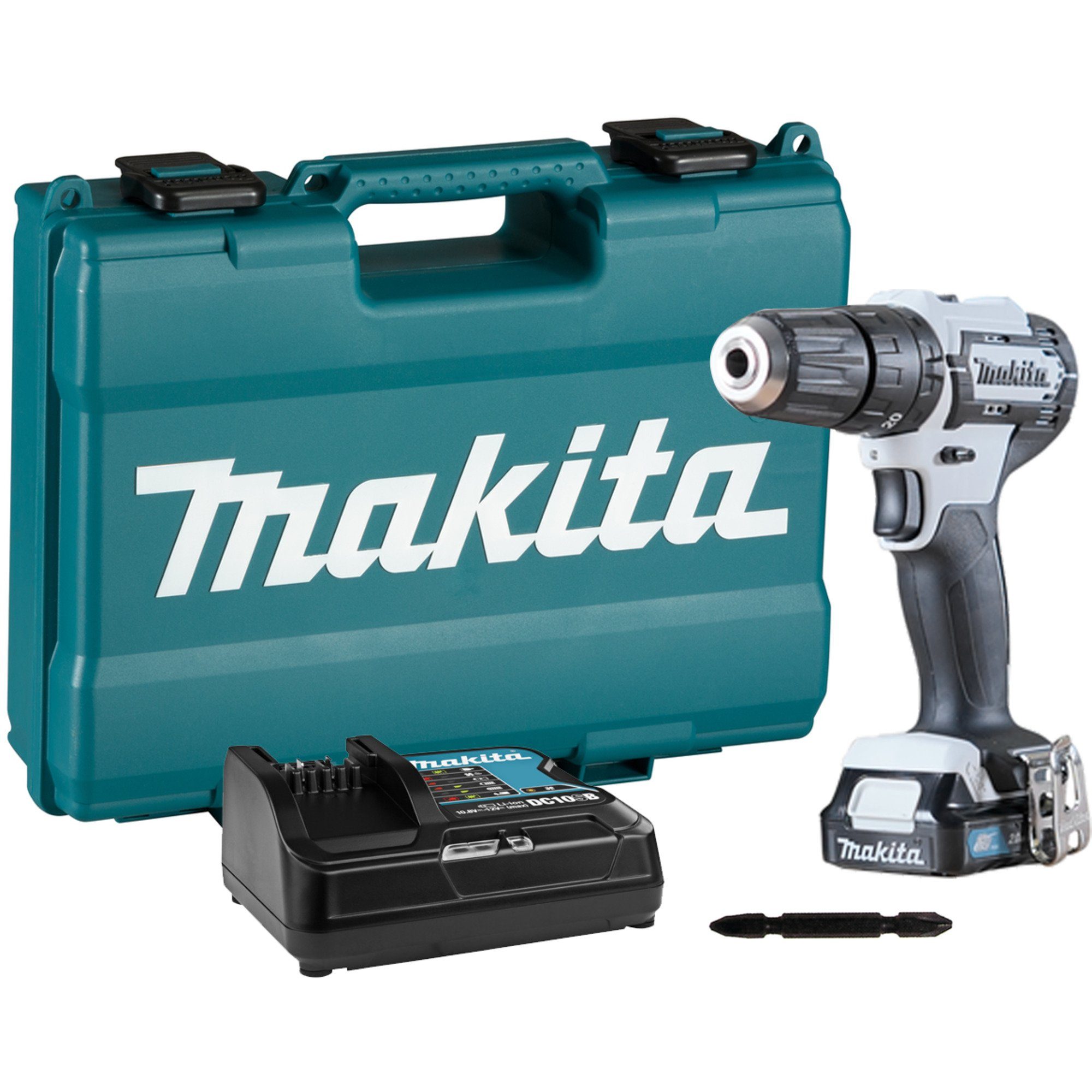 Makita Bohrmaschine Makita Akku-Schlagbohrschrauber HP333DSAW, 12Volt günstig online kaufen