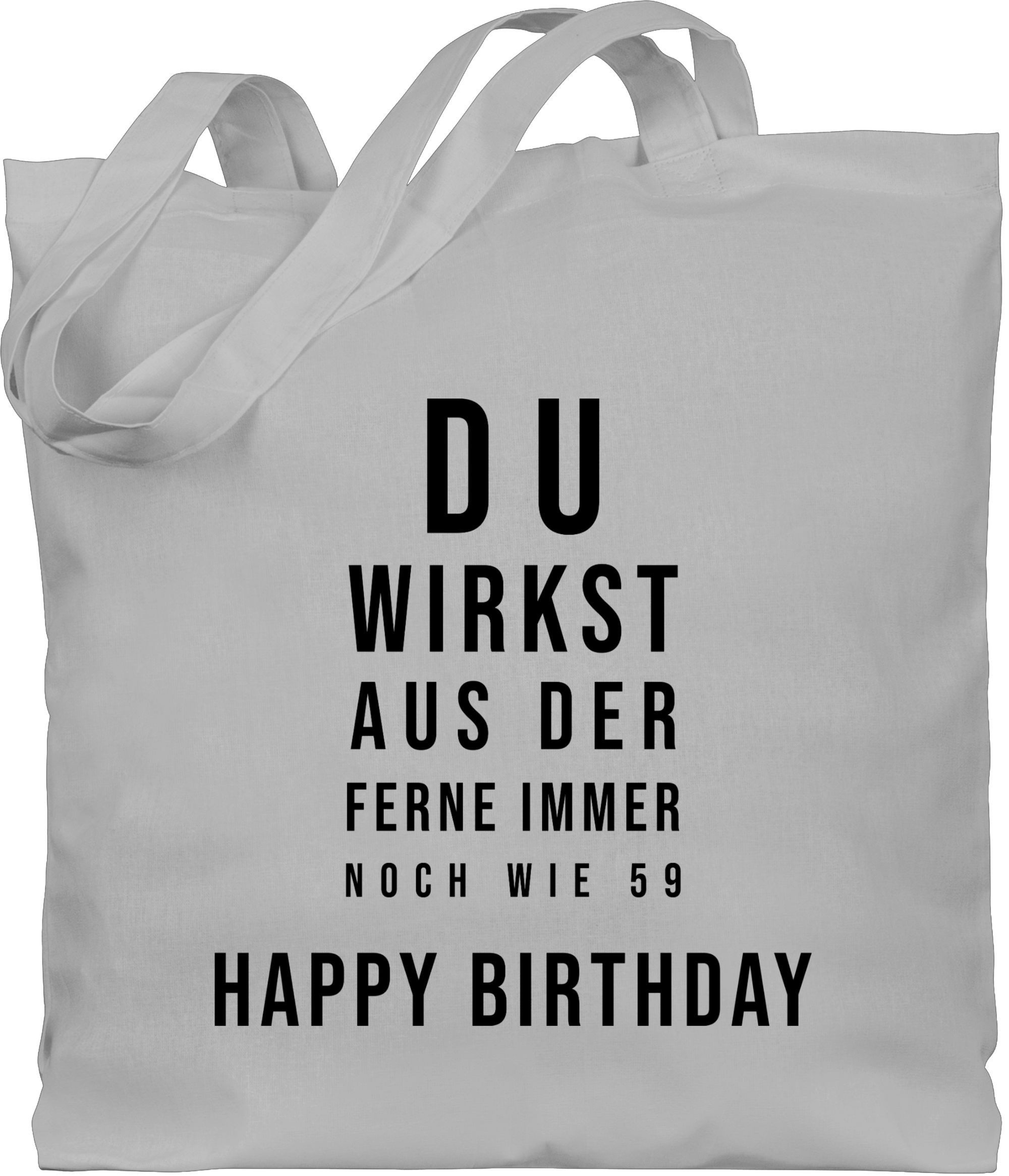 Umhängetasche Du wirkst aus der Ferne immer noch wie 59, Happy Birthday 60 Jahre