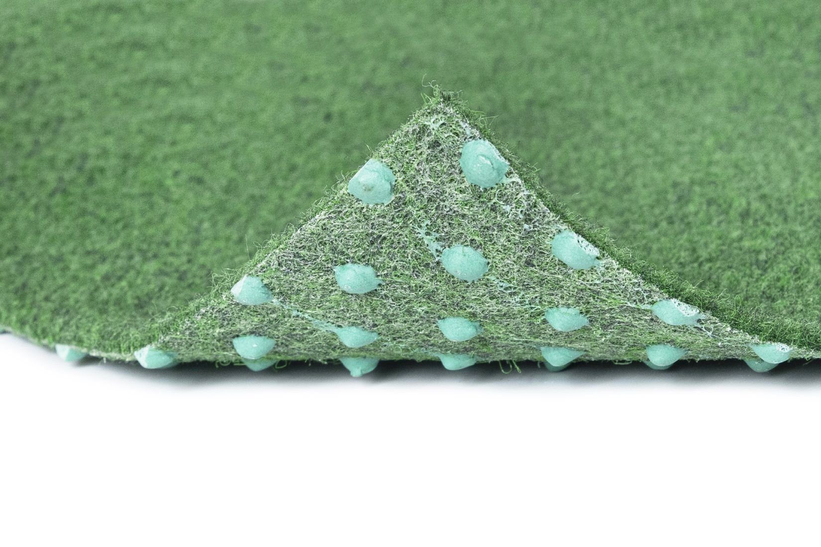 Mazovia Kunstrasen Kunstrasen mit Noppen, Meterware, Outdoor Grün, 100 x 100 cm, UV-beständig,witterungsbeständig und wetterfest,für Balkone,Camping