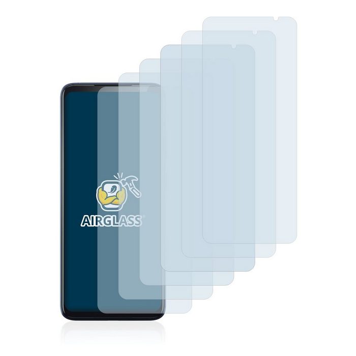 BROTECT flexible Panzerglasfolie für Asus Smartphone for Snapdragon Insiders Displayschutzglas 6 Stück Schutzglas Glasfolie klar