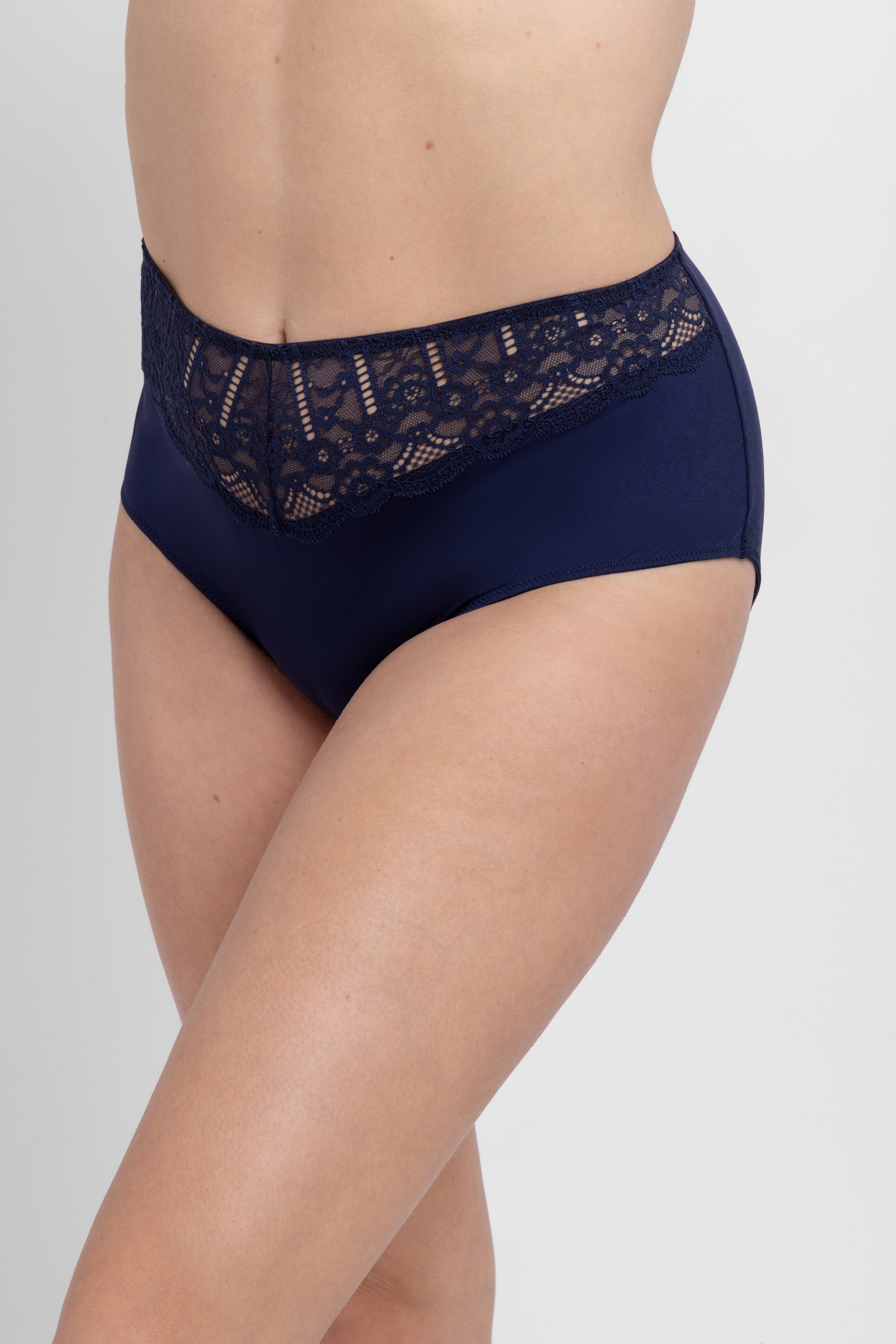 Dorina Maxislip Celine (2er Pack) mit Spitzendetails, elastisch, weich