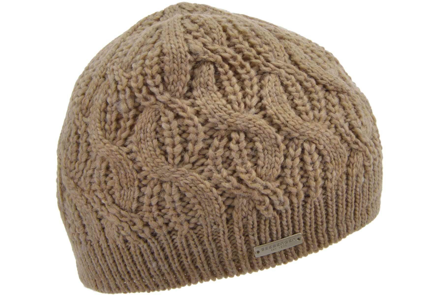 Seeberger Strickmütze Strickmütze mit Zopfmuster 19617-2 günstig online kaufen