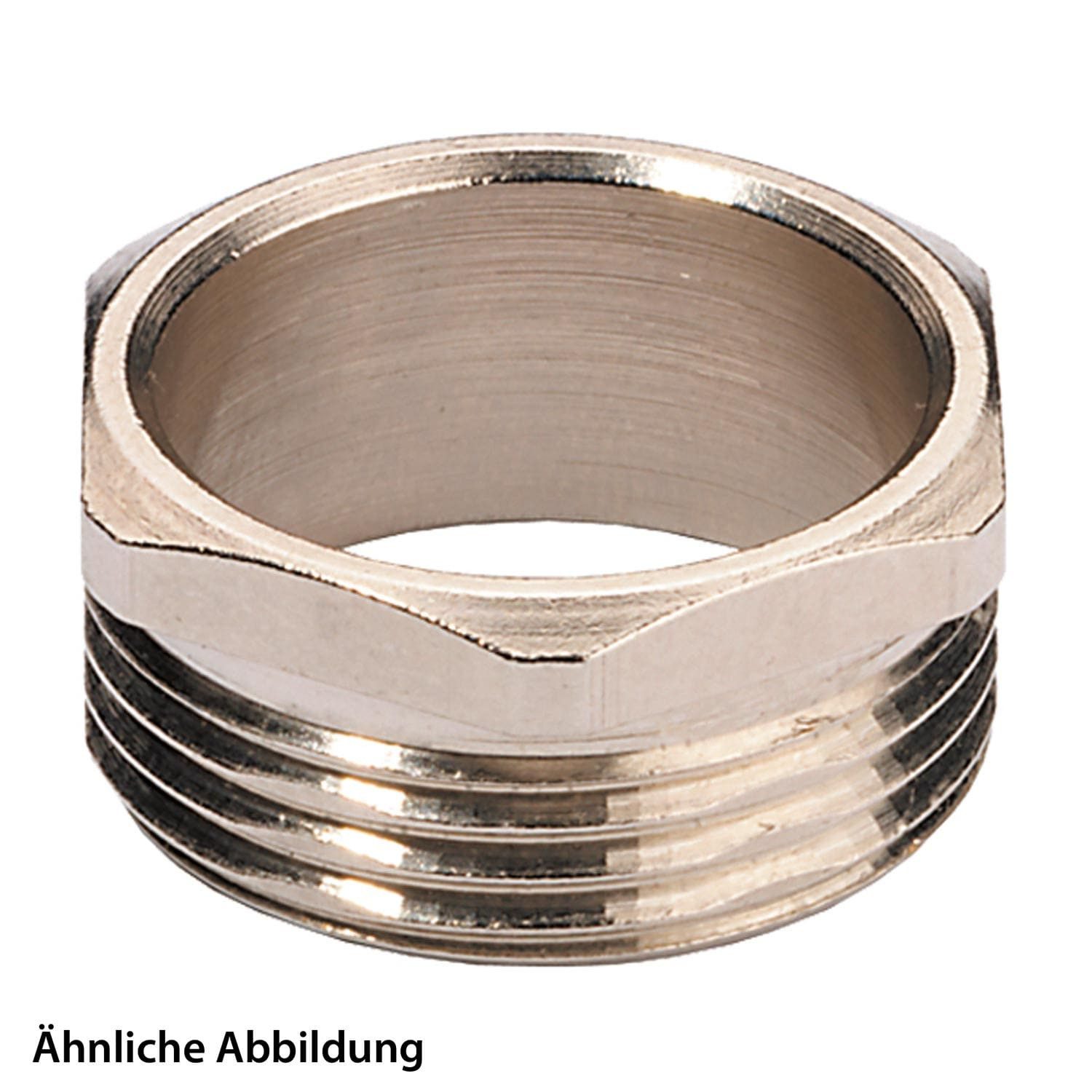 WISKA Schlauchverschraubung Titel:Druckschraube M32x1,5 MSD-M32 Sechskant Messing (CuZn) vernicke