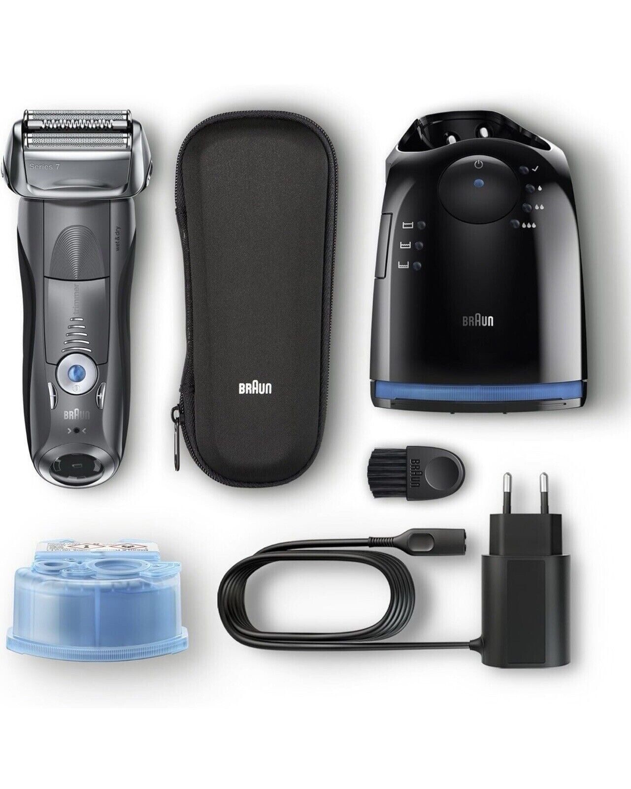 Braun Nassrasierer Series 7 7865CC Wet & Dry Smart Shaver