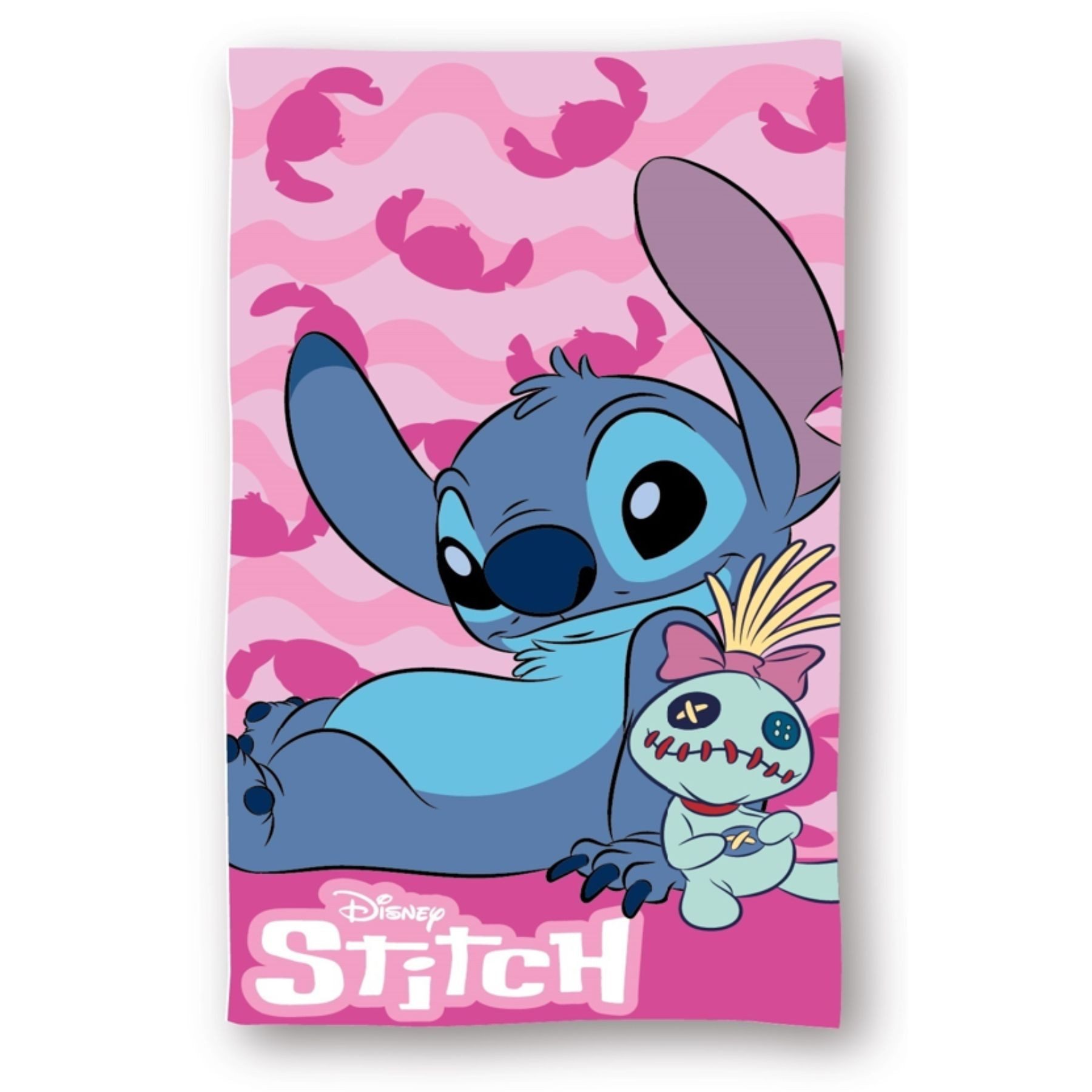Lilo & Stitch Strandtuch Baumwollhandtuch Badehandtuch 70x140 cm aus Baumwolle, (1-St)