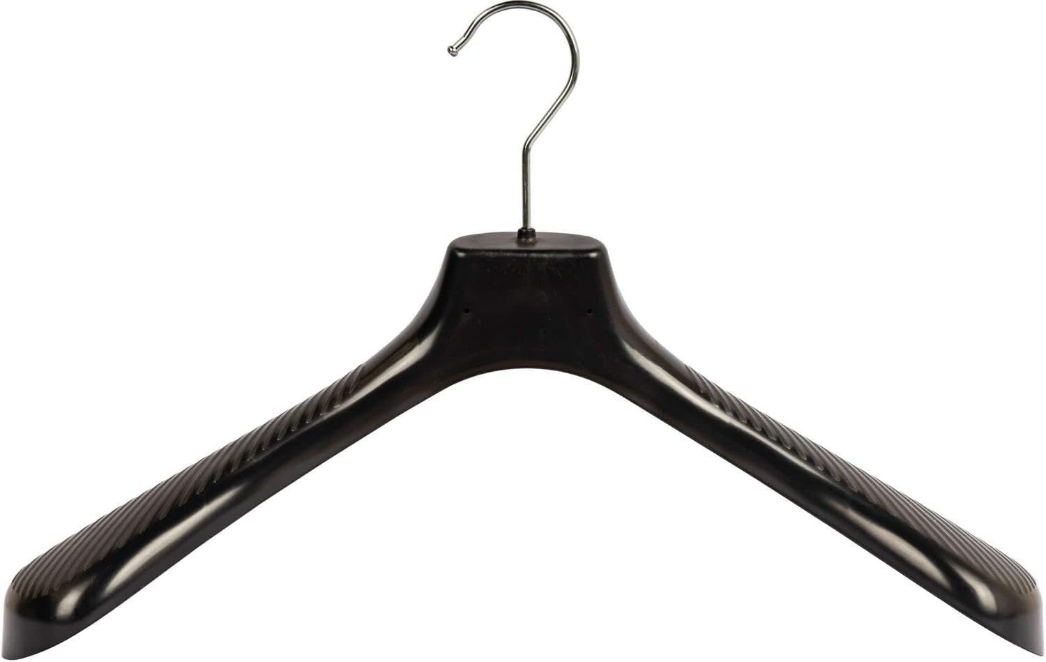 RSR Hangers Kleiderbügel SM 45 cm ohne Hosensteg Kunststoff Schwarz Anti-Ru günstig online kaufen