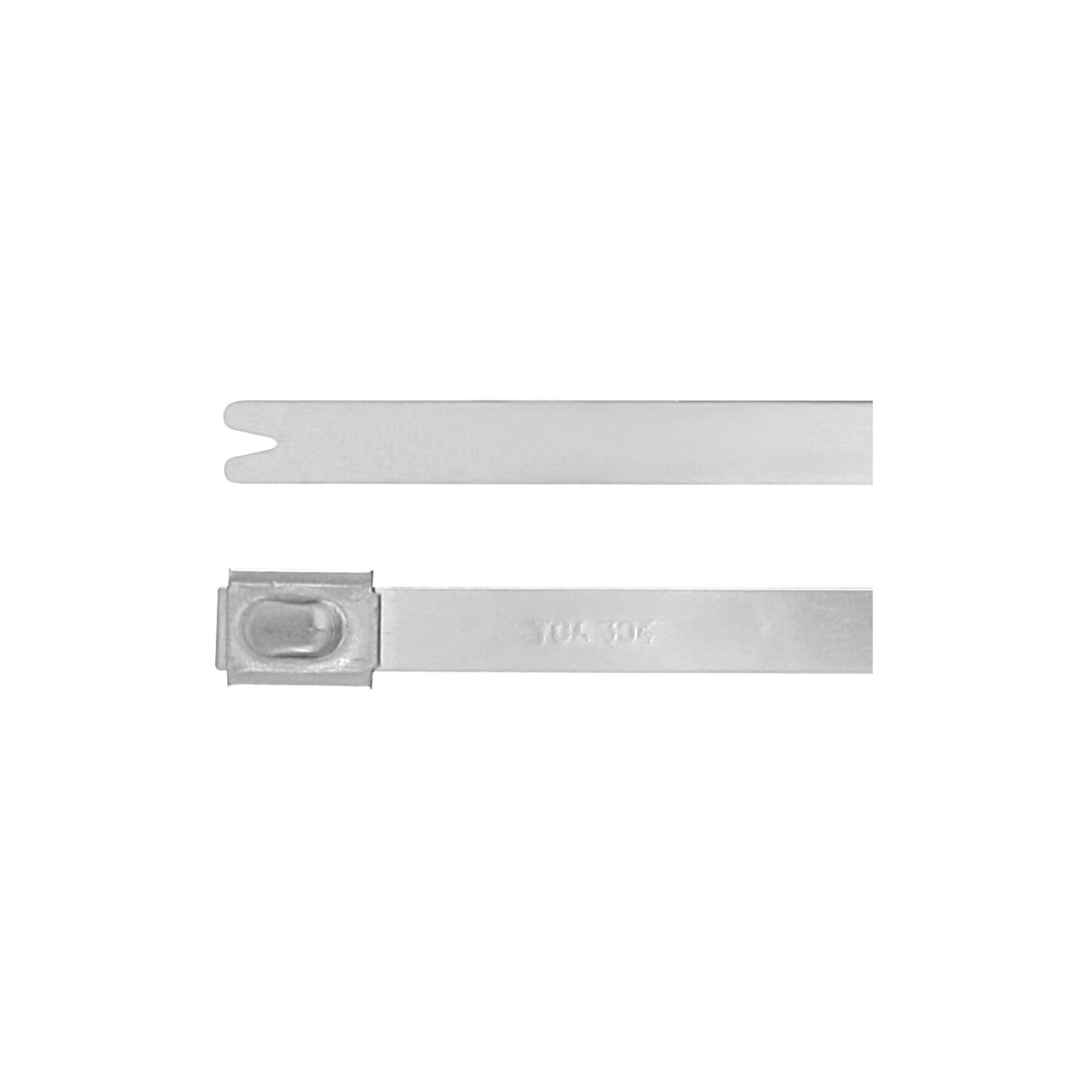 HellermannTyton Kabelbinder Hellermanntyton Kabelbinder-Set Edelstahl, 50-teilig, Breite: 7,9 mm 5