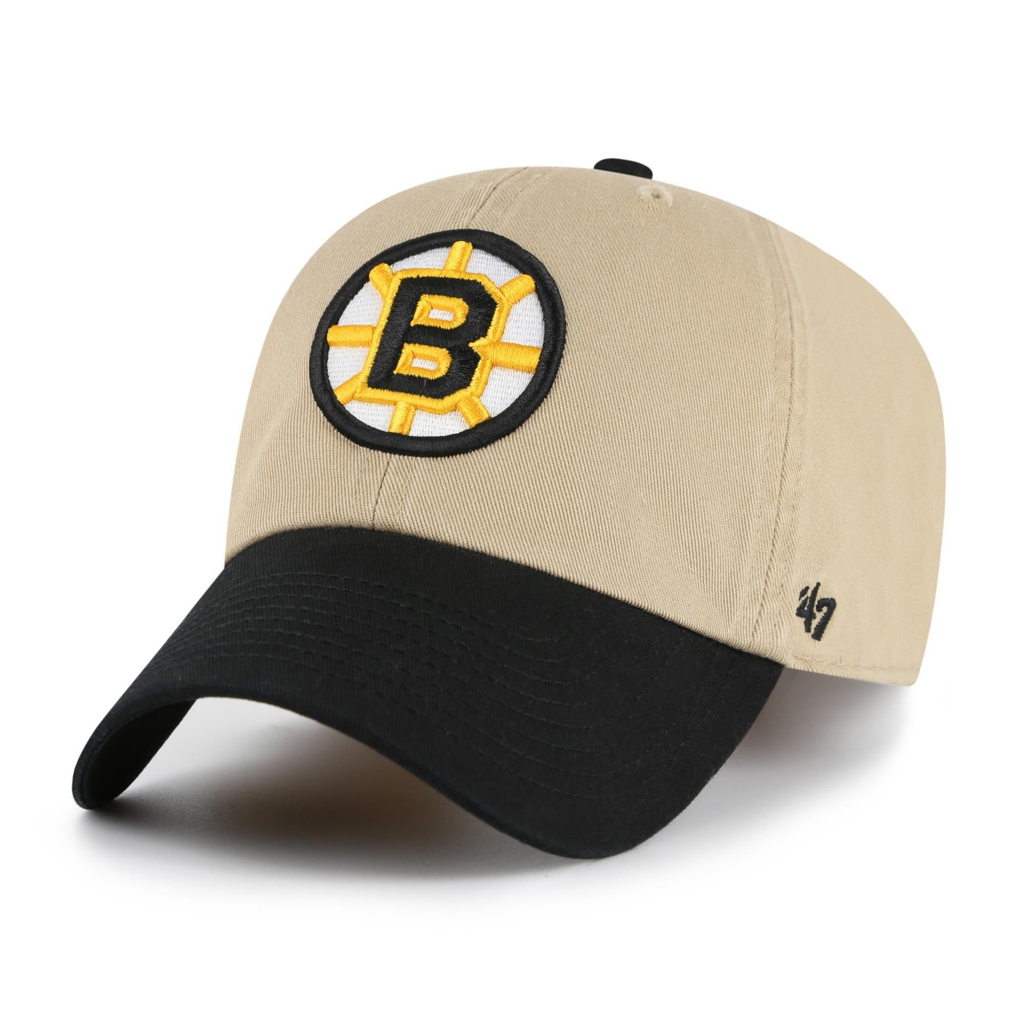 Baseball Cap '47 Brand Cap NHL Boston Bruins Two Tone '47 CLEAN UP