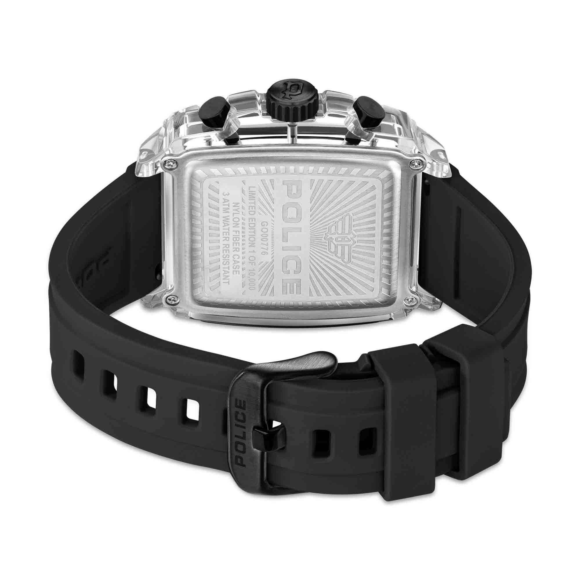 Police Quarzuhr Quarzuhr Herrenuhr 43 mm Quarz Herren PEWGO00776X1