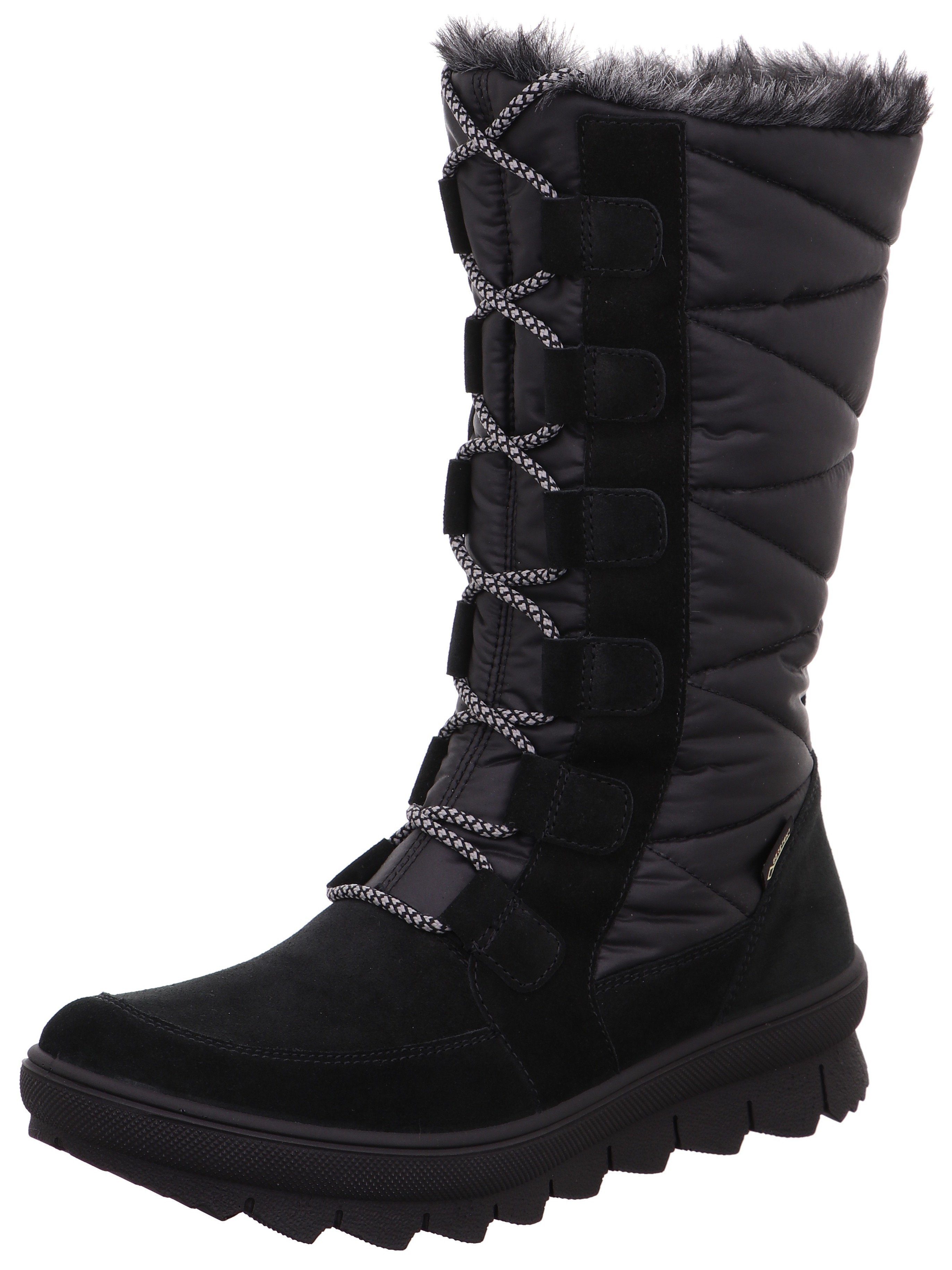 Legero Winterstiefel NOVARA Snowboots mit wasserdichter GORE-TEX Membrane schwarz-kombiniert