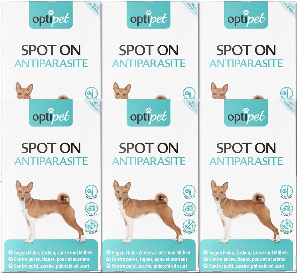 Zeckenschutzmittel Spot on Hund Floh- Zecken Abwehr Insektenbekämpfung
