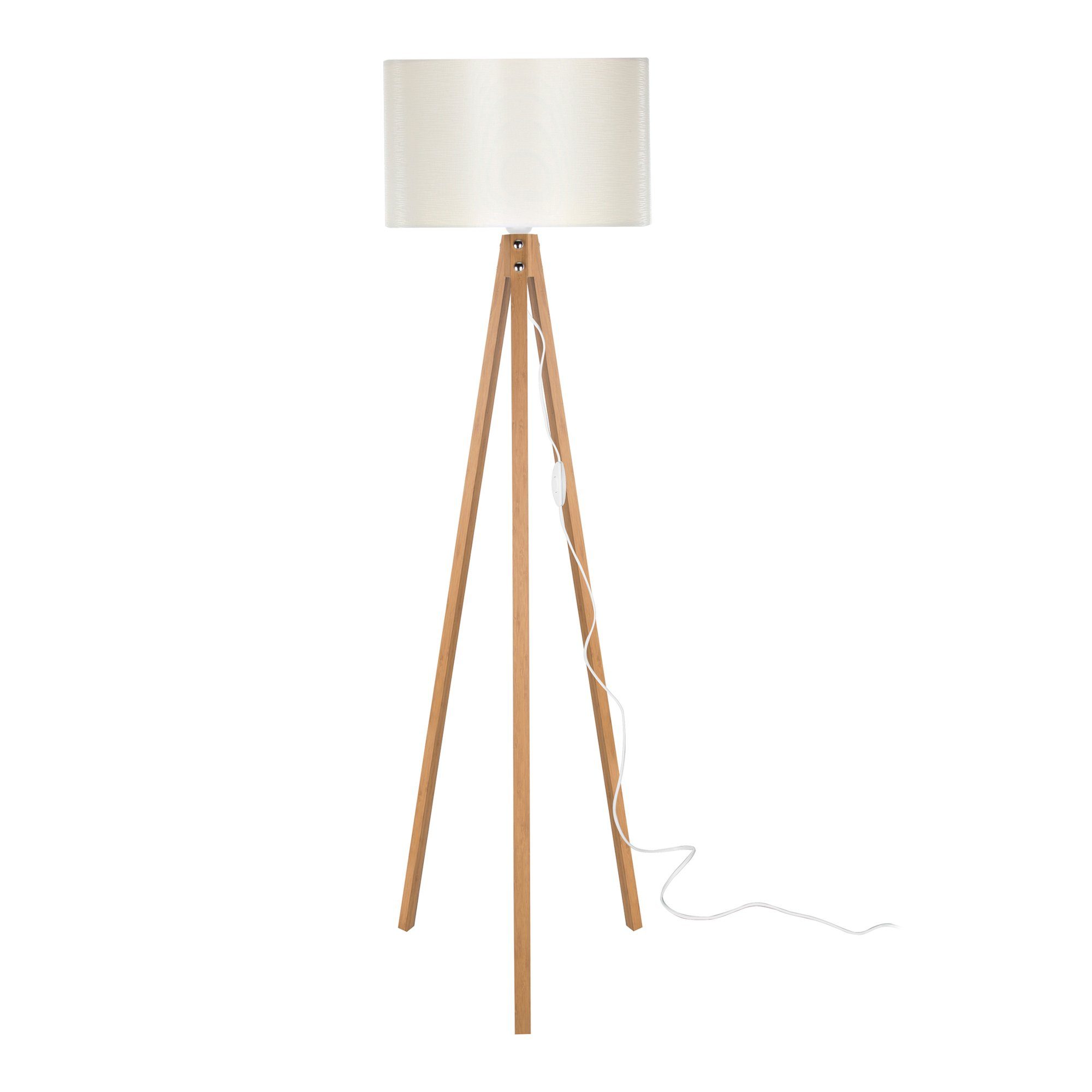 lux.pro Stehlampe, ohne Leuchtmittel, Rochester Stehleuchte günstig online kaufen
