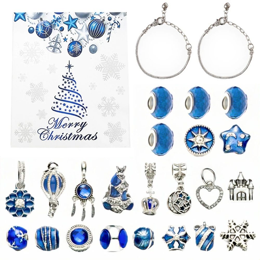 CLTYQ Schmuck-Adventskalender Adventskalender 2025 für Kinder und Mädchen Weihnachtskalender, 24 Tage Kleine Geschenke für die Befüllung des Adventskalenders
