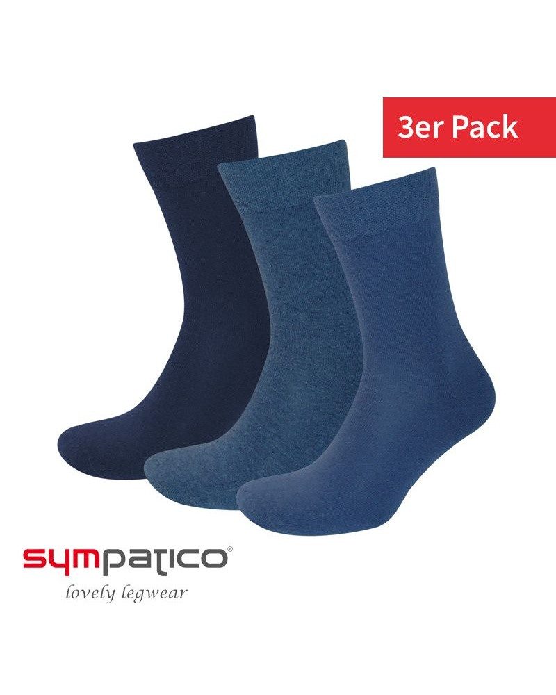 Sympatico Socken Tagessocke Basic Line (Baumwolle) günstig online kaufen