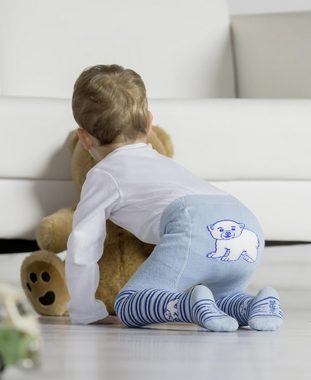 Playshoes Strumpfhose Thermo-Strumpfhose Eisbär