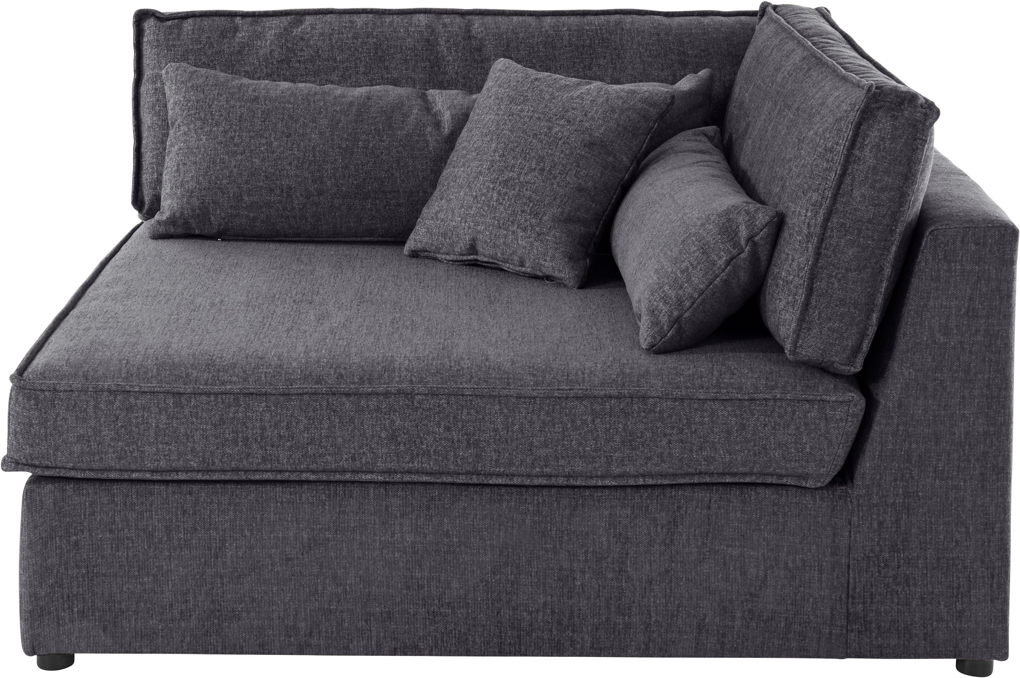 OTTO home Sofa-Eckelement "Enid" Teil eines Modulsofas, fester Sitzkomfort, günstig online kaufen
