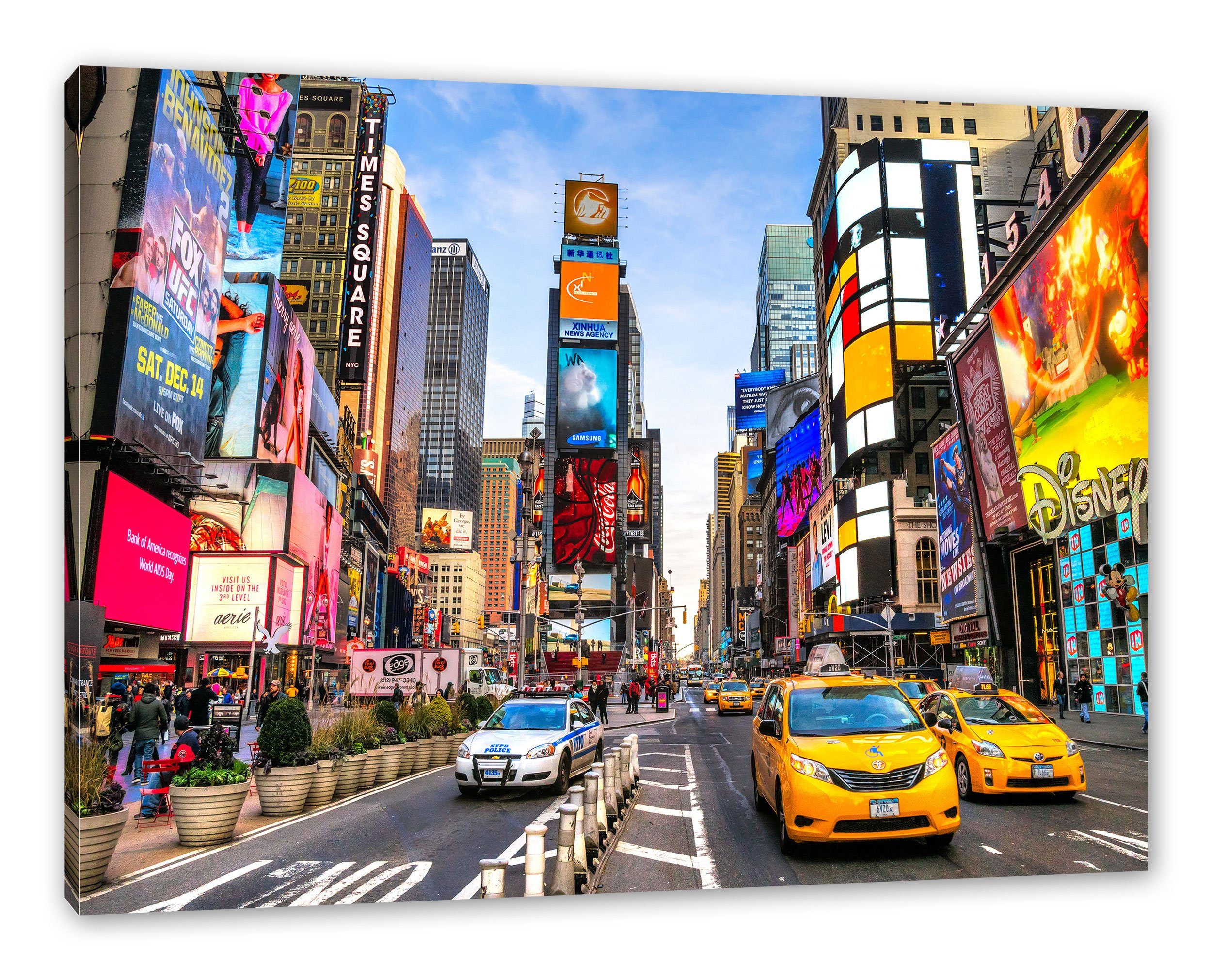 Pixxprint Leinwandbild Times Square in new günstig online kaufen