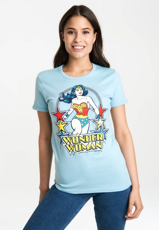 lizenziertem Stars – Originaldesign Woman T-Shirt LOGOSHIRT mit Wonder