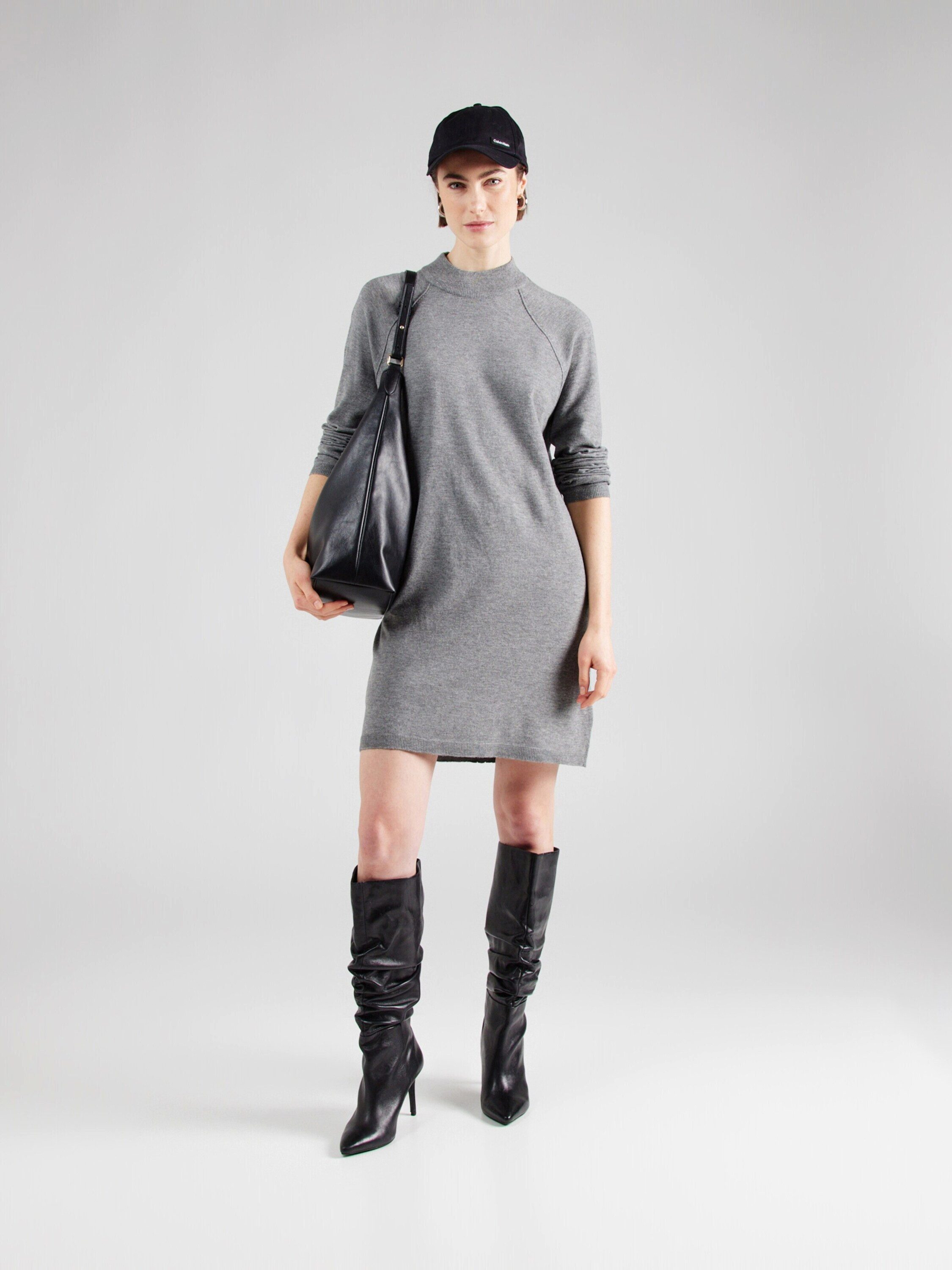 JDY Strickkleid (1-tlg) Plain/ohne Details