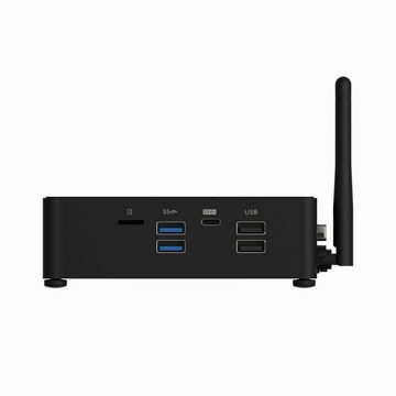 Orbsmart AW-15 Mini-PC (Intel N100, 16 GB RAM, 256 GB SSD, Windows 11 Pro 4K Computer Desktop-PC, WIFI6, 2.5-GBit-LAN, lüfterlos)