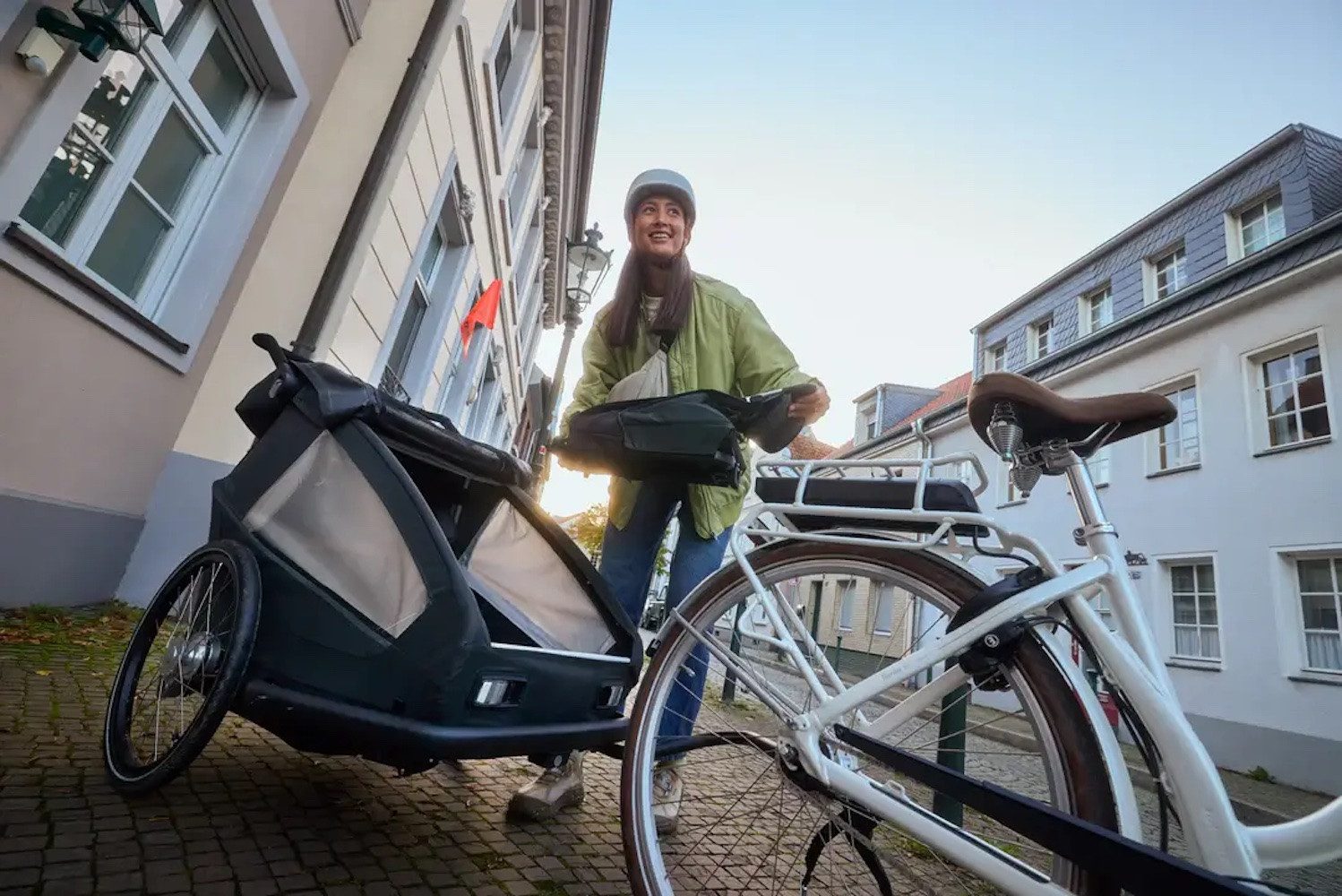 Croozer Fahrradkinderanhänger Kid Yuuna All-in-One Fahrradanhänger