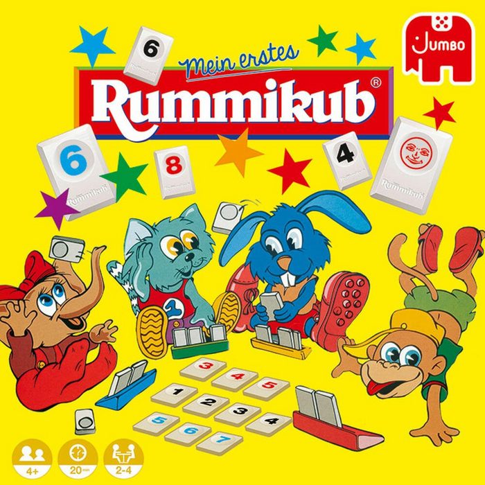 Jumbo Spiele Spiel Original Rummikub Mein erstes Rummikub