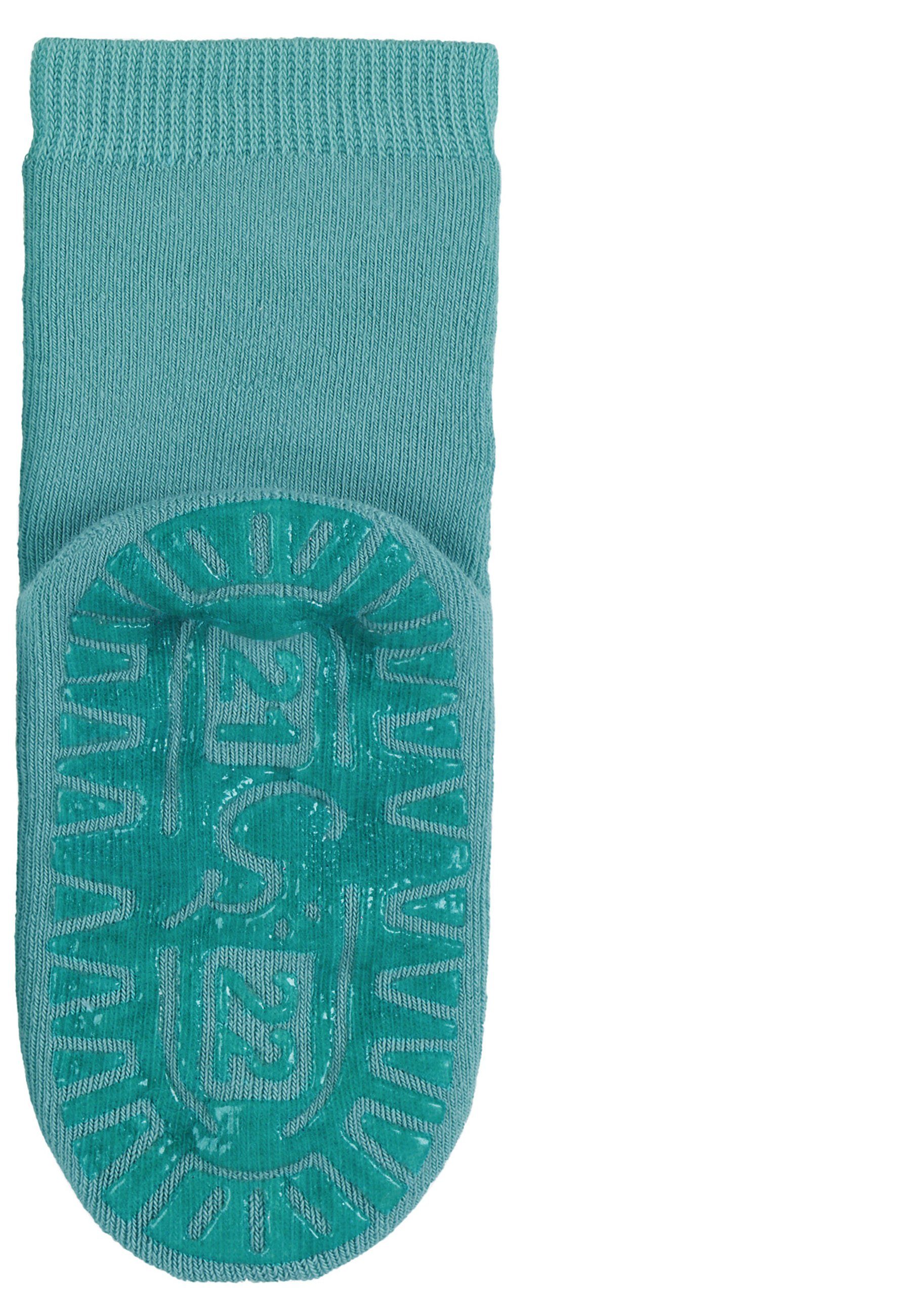 Sterntaler® ABS-Socken Fliesen Fitzer SOFT uni Fliesen Flitzer SOFT uni, rutschfest, weich & atmungsaktiv – Bild 4 von 5