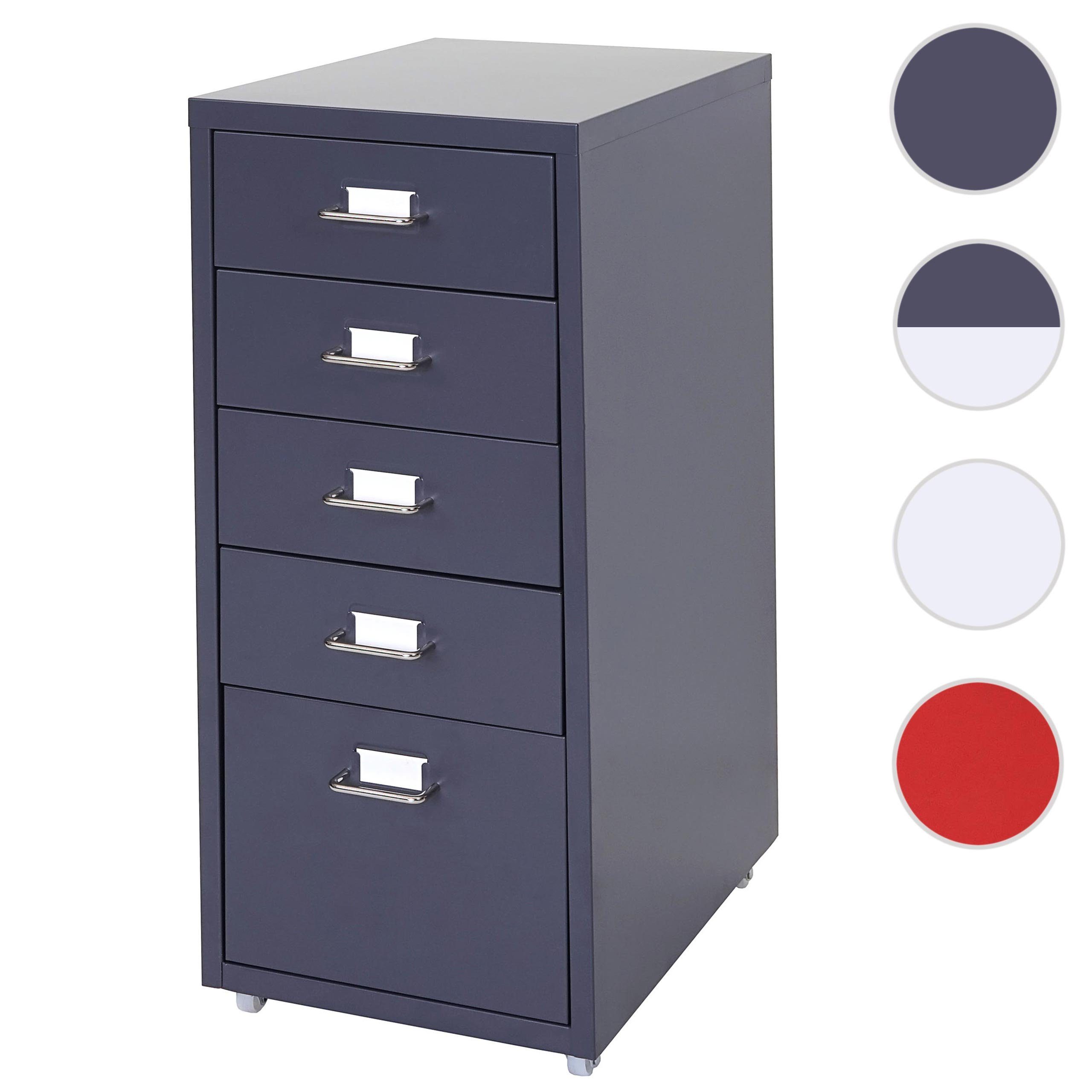 MCW Rollcontainer T851-5, 5 Schubladen mit günstig online kaufen