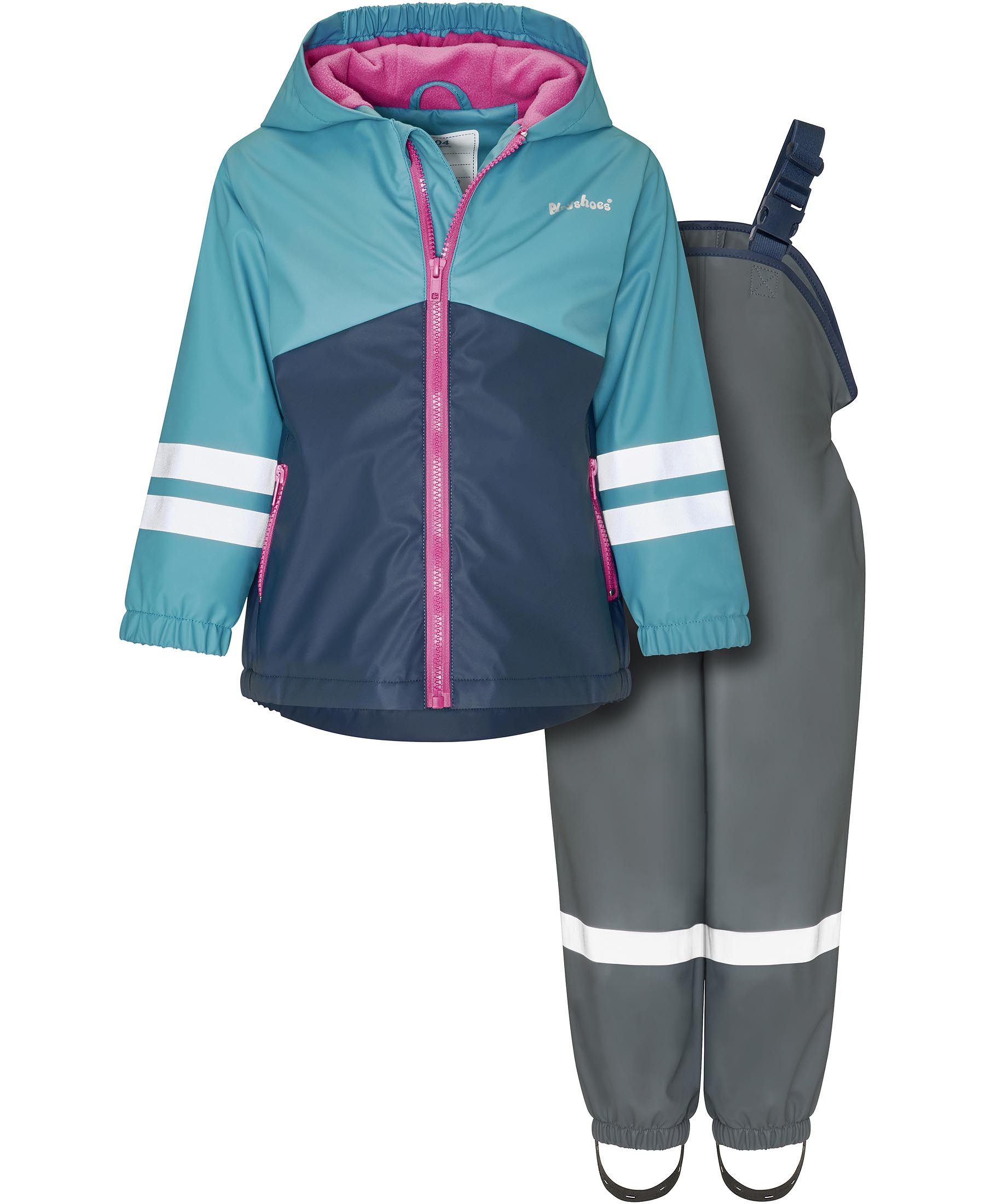Playshoes Regenoverall Regen-Anzug mit Fleece-Futter