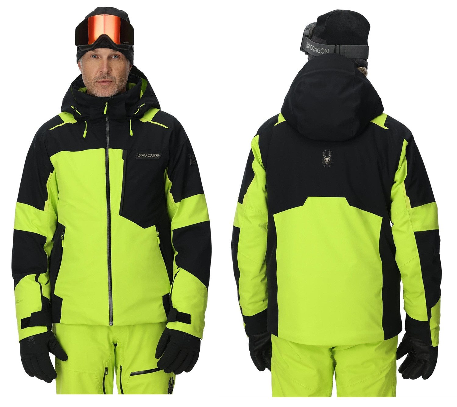 Spyder Skijacke Spyder Leader Jacket Herren Skijacke Winterjacke 38SA073514 LIM