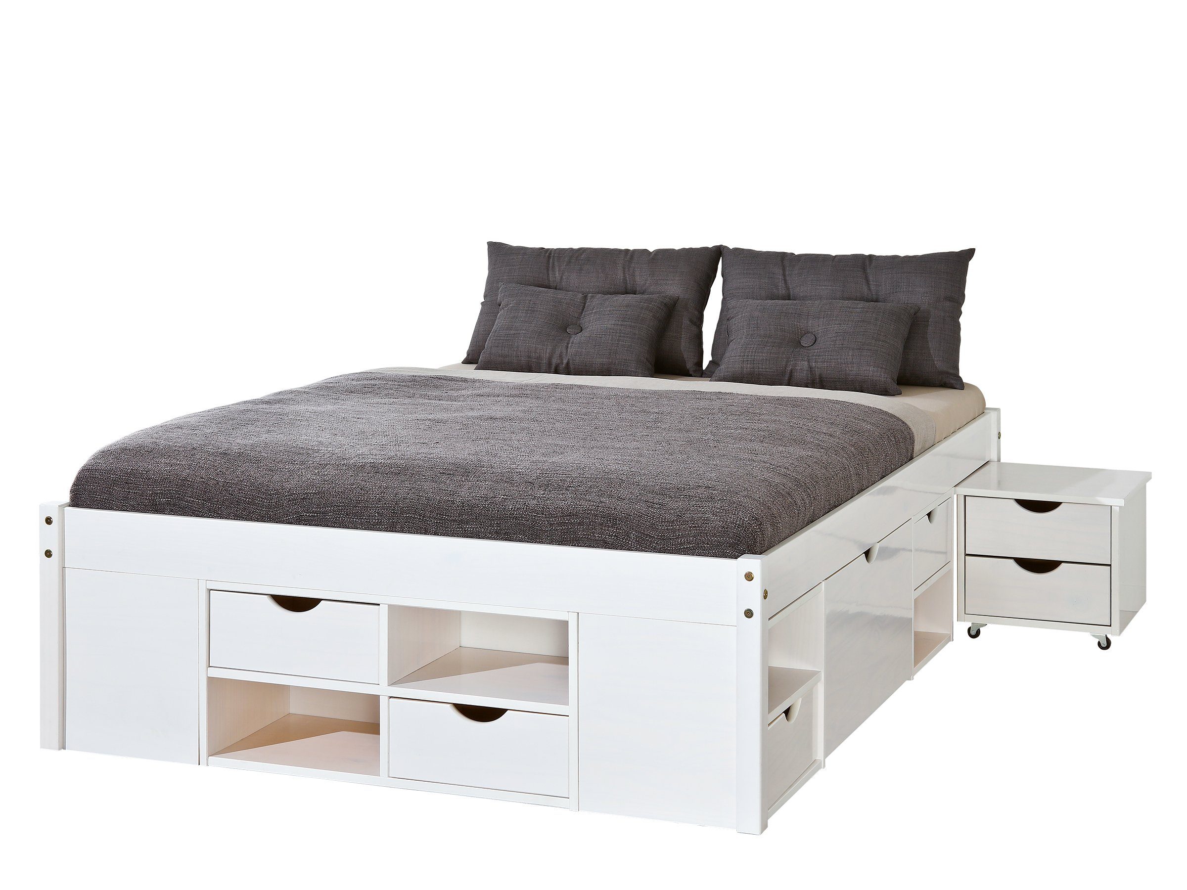ebuy24 Bett Timm Bett 160x200 cm, weiss. online kaufen | OTTO