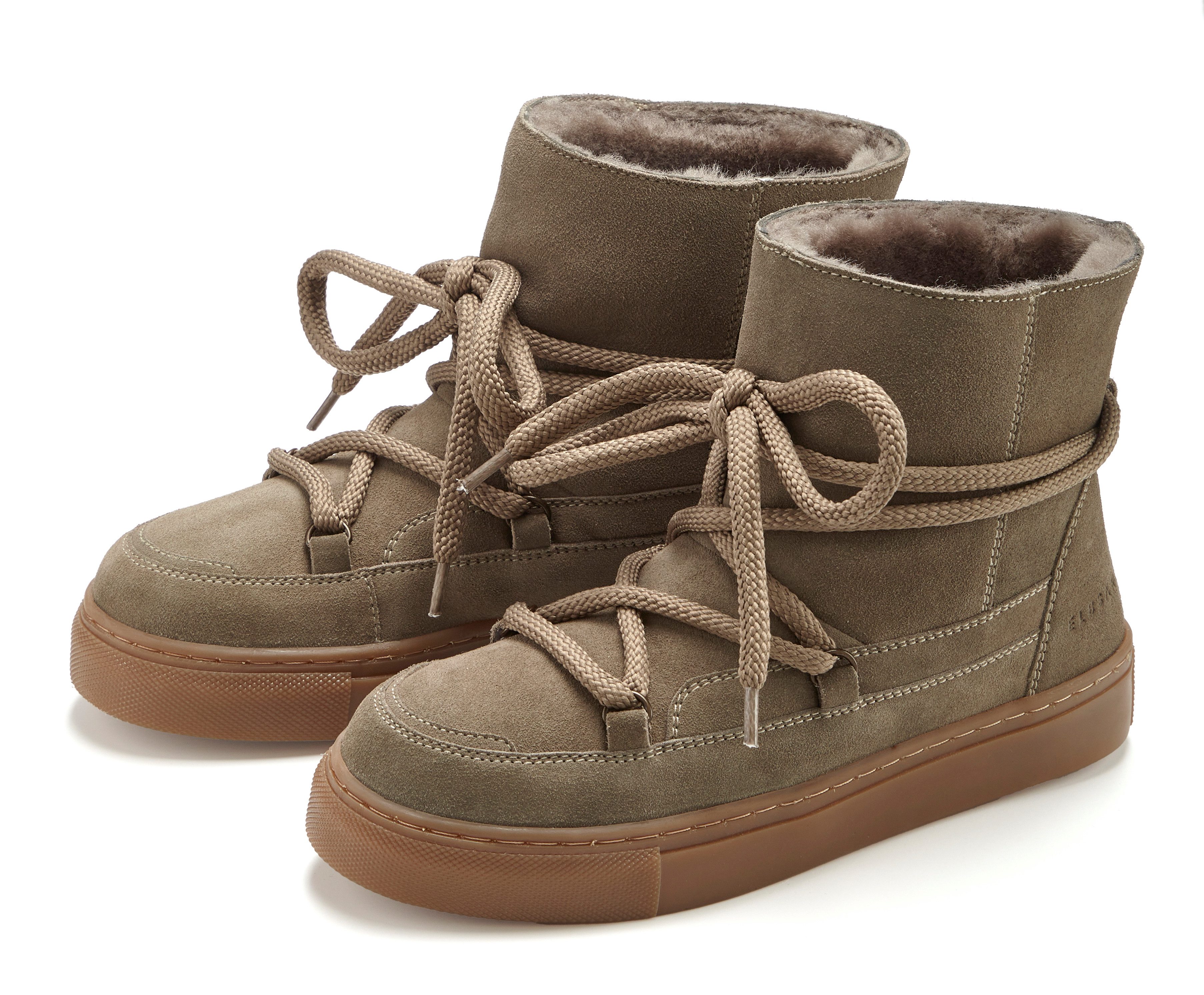 Boots, Winterstiefelette, Winterboots, Stiefel, Lederstiefelette Stiefelette