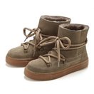 Elbsand Boots, Winterstiefelette, Winterboots, Stiefel, Lederstiefelette Stiefelette Winterstiefel aus Leder mit kuscheligem Lammfell