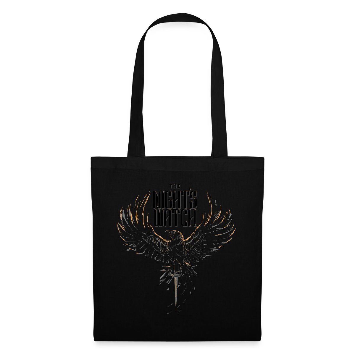 Spreadshirt Henkeltasche Game Of Thrones The Night's Watch Nachtwache Stoffbeutel (1-tlg)