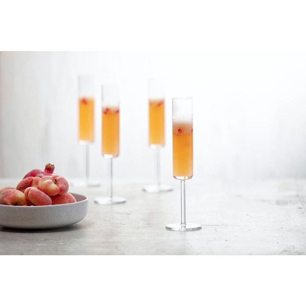 SCHOTT ZWIESEL Sektglas Sektglas 4er-Set Modo klar, 4-tlg., Tritan-Kristallglas, 160ml, Tritan-Kristallglas, spülmaschinenfest, bruchsicher – Bild 4 von 4