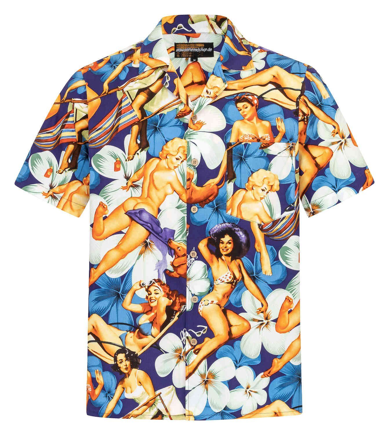 Hawaiihemdshop.de Hawaiihemd Hawaii Hemd Herren Baumwolle günstig online kaufen
