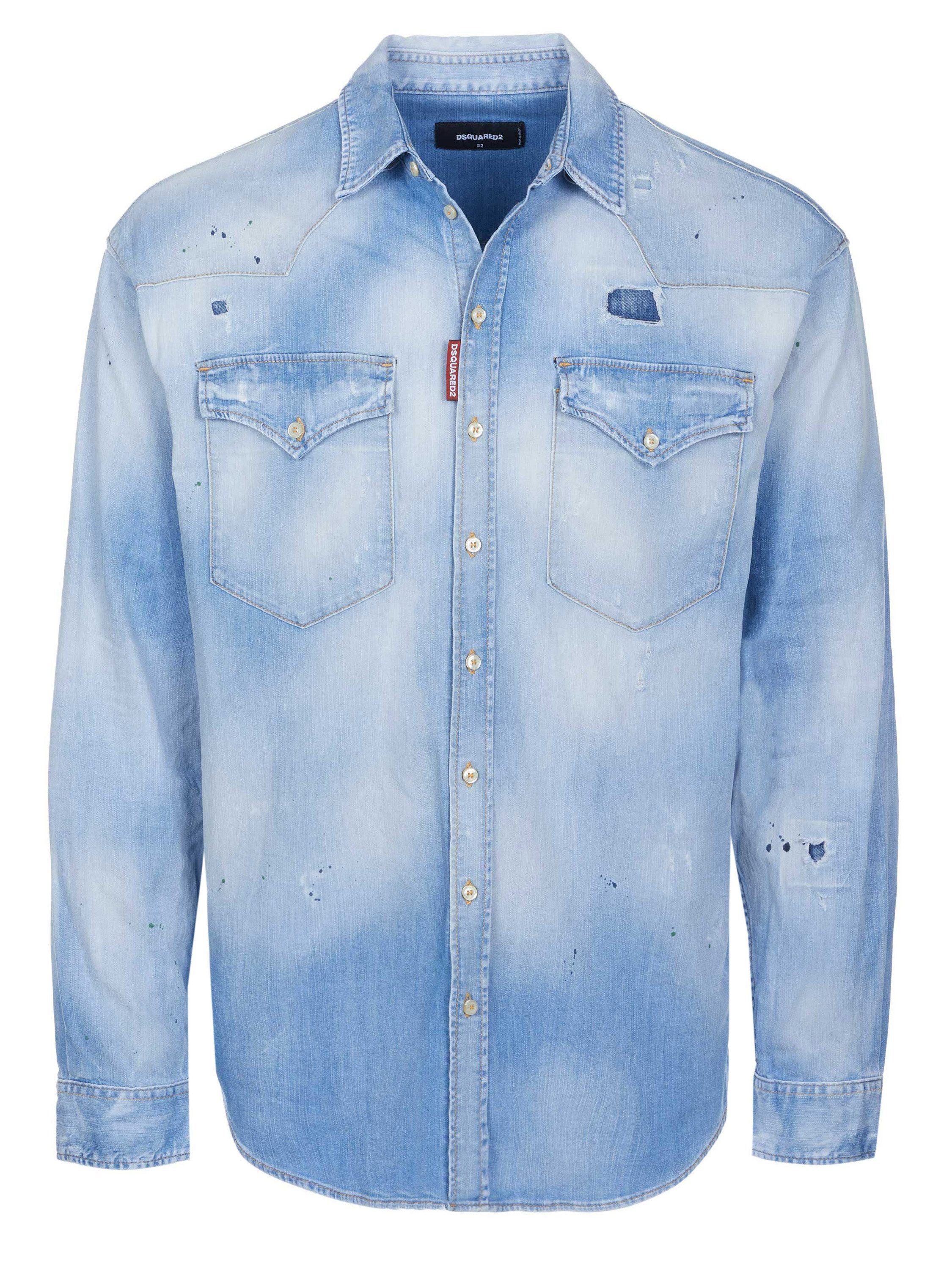 Dsquared2 Outdoorhemd Hemd für Herren (1-tlg)