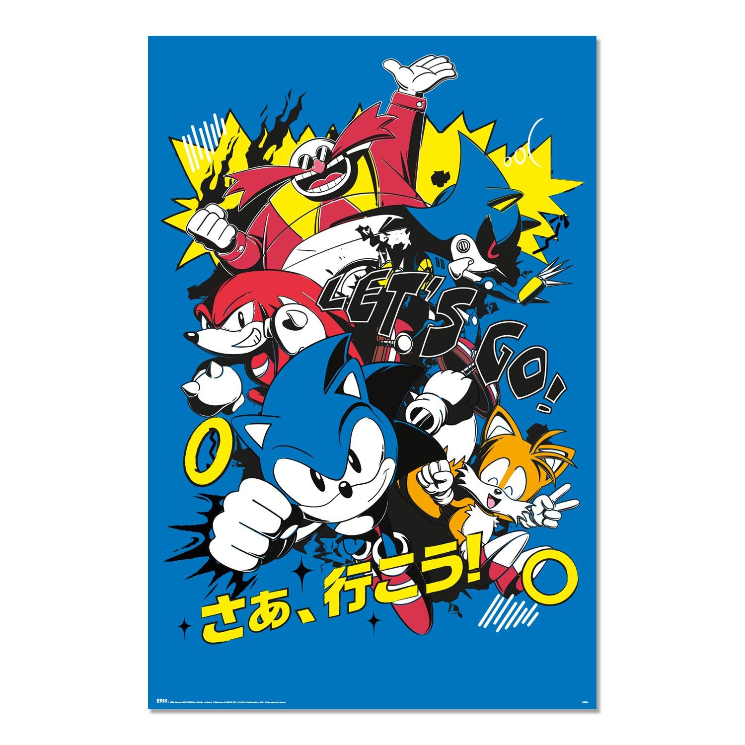 Poster Sonic - Manga - Poster 61x91,5 cm
