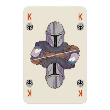 Winning Moves Spiel, Kartenspiel Number 1 Spielkarten Mandalorian Baby Yoda, inkl. 2 Joker