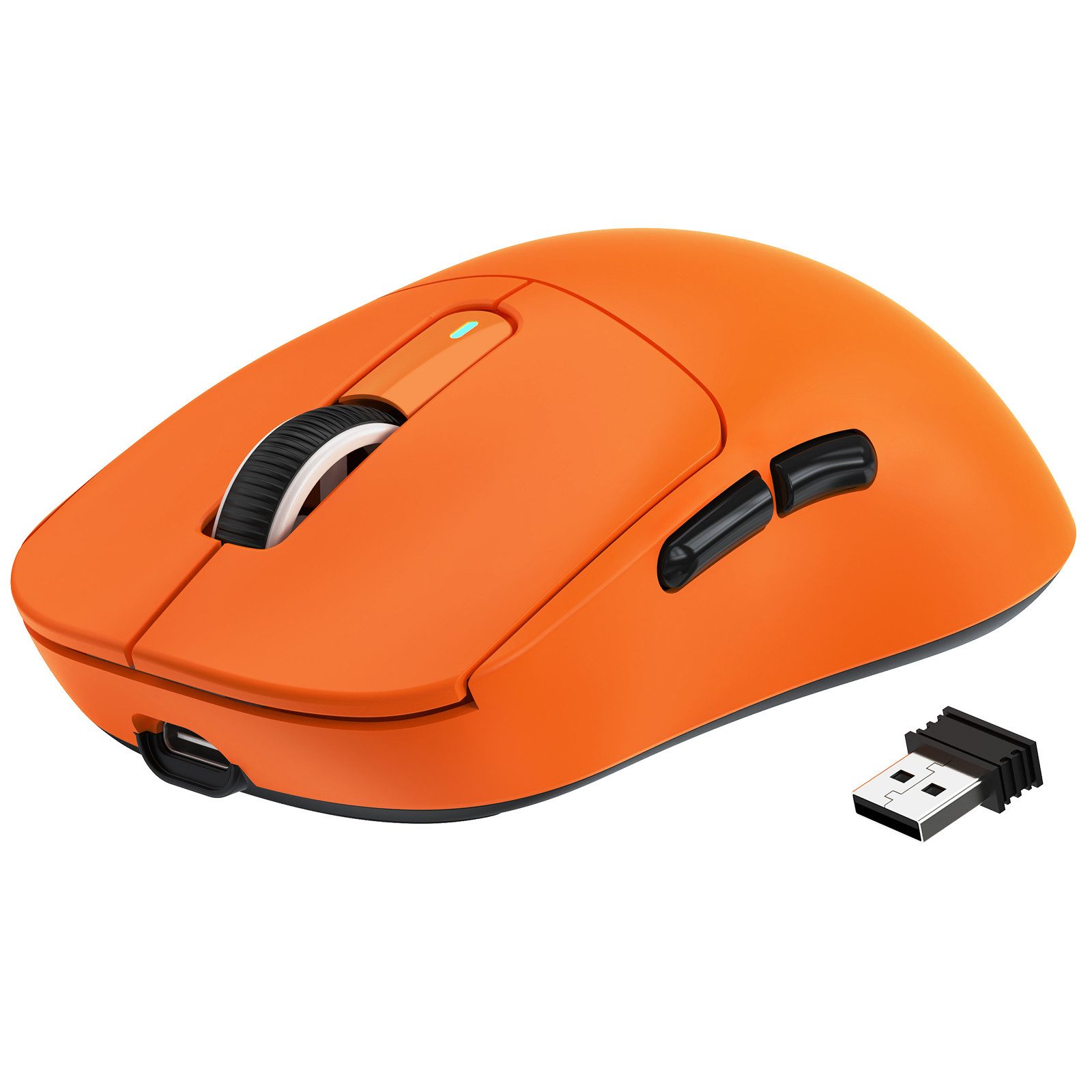 ATTACK SHARK X3 Kabellose Gaming-Maus, 49g Ultraleicht, PAW3395 Gaming-Maus (2.4G, Bluetooth, kabelgebunden, 200H)