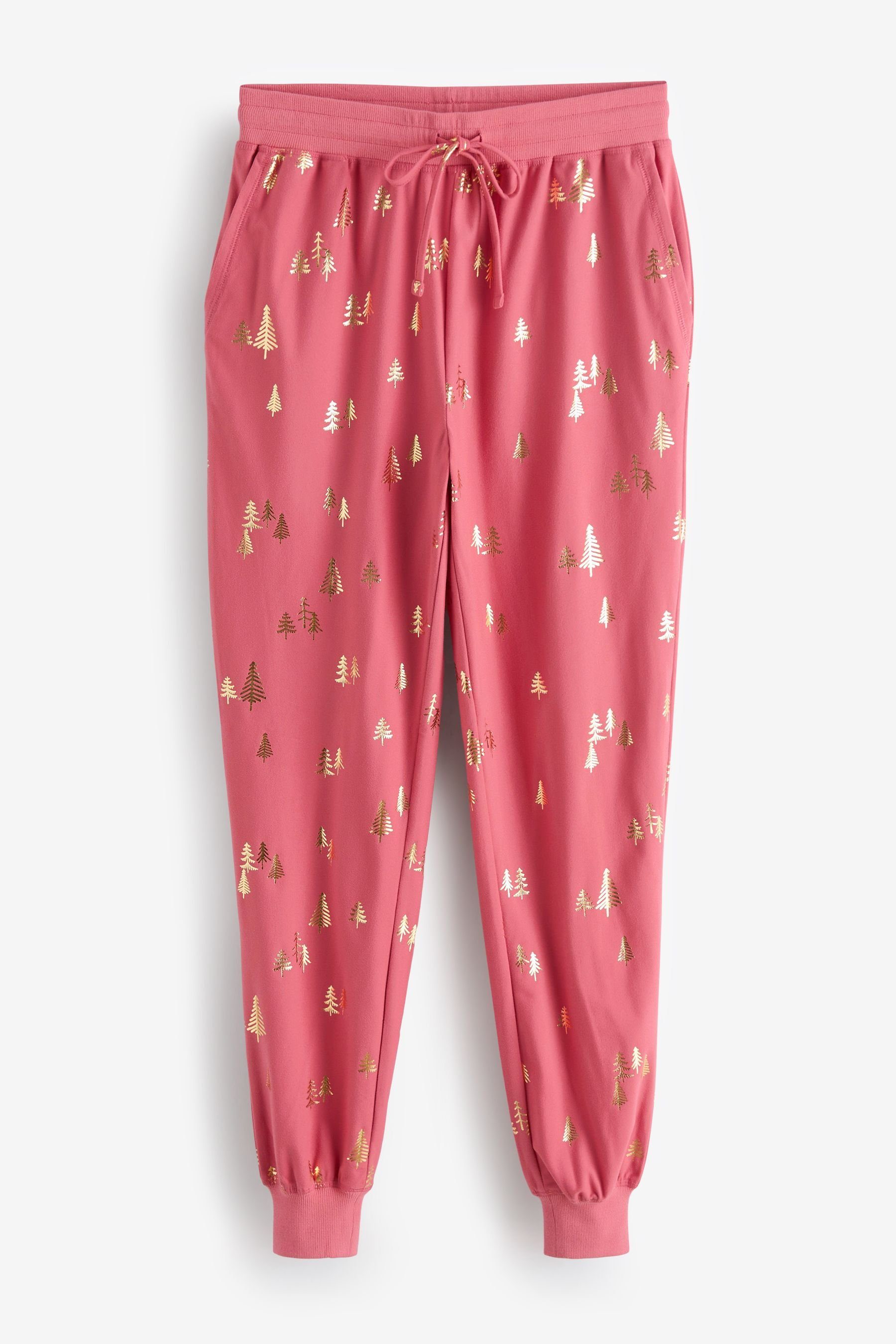 Pyjama Pink und Pyjama Coral Foil (2 tlg) Next Bequemer superweicher