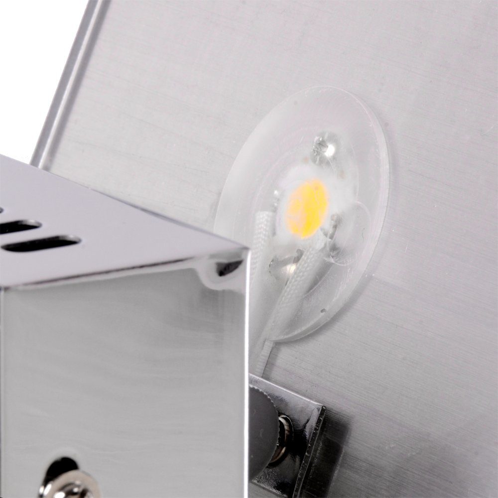 LED LED-Leuchtmittel Warmweiß, verbaut, 5 Watt fest Wandleuchte Wandleuchte, Strahler Lampe LED etc-shop Wandbeleuchtung Beleuchtung