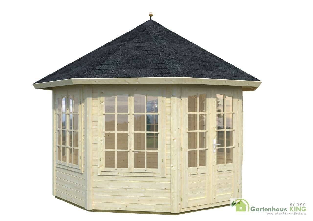 Thumbnail - Palmako Gartenhaus Pavillon Veronica 7 9,2, BxT: 337x406 cm, mit Fußboden, 8-eckig