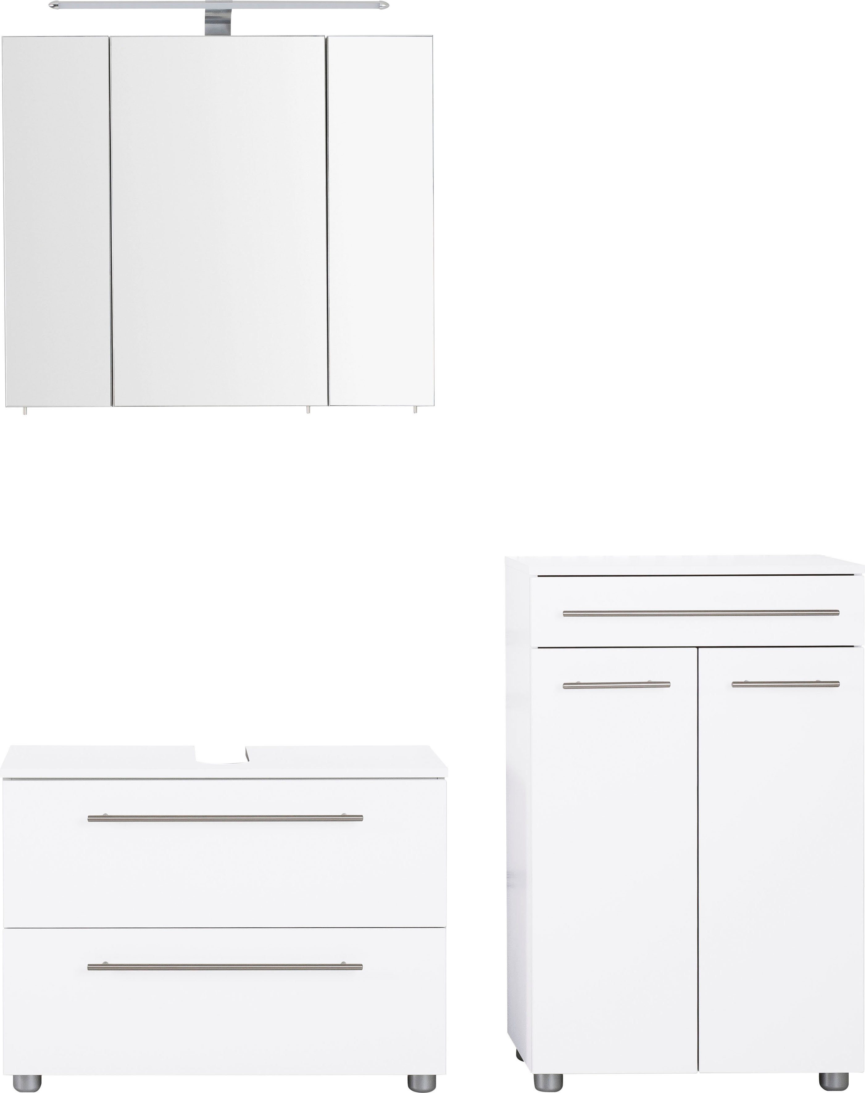 OPTIFIT Badmöbel-Set Bern, (3-St)