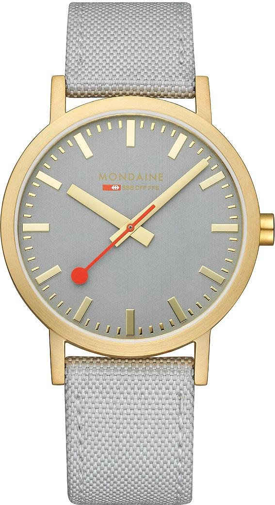MONDAINE Mechanische Uhr Mondaine Classic A660.30360.80SBU Herrenarmbanduhr