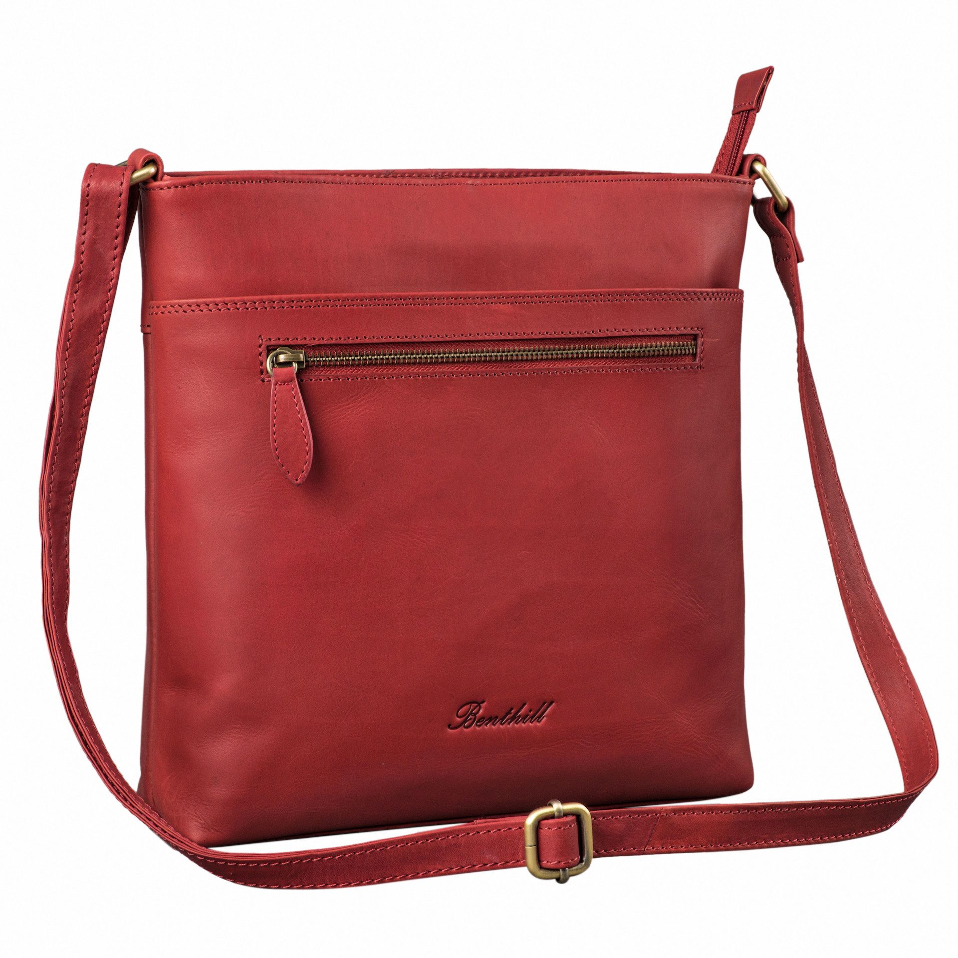 Benthill Umhängetasche Damen Echt Leder Umhängetasche günstig online kaufen