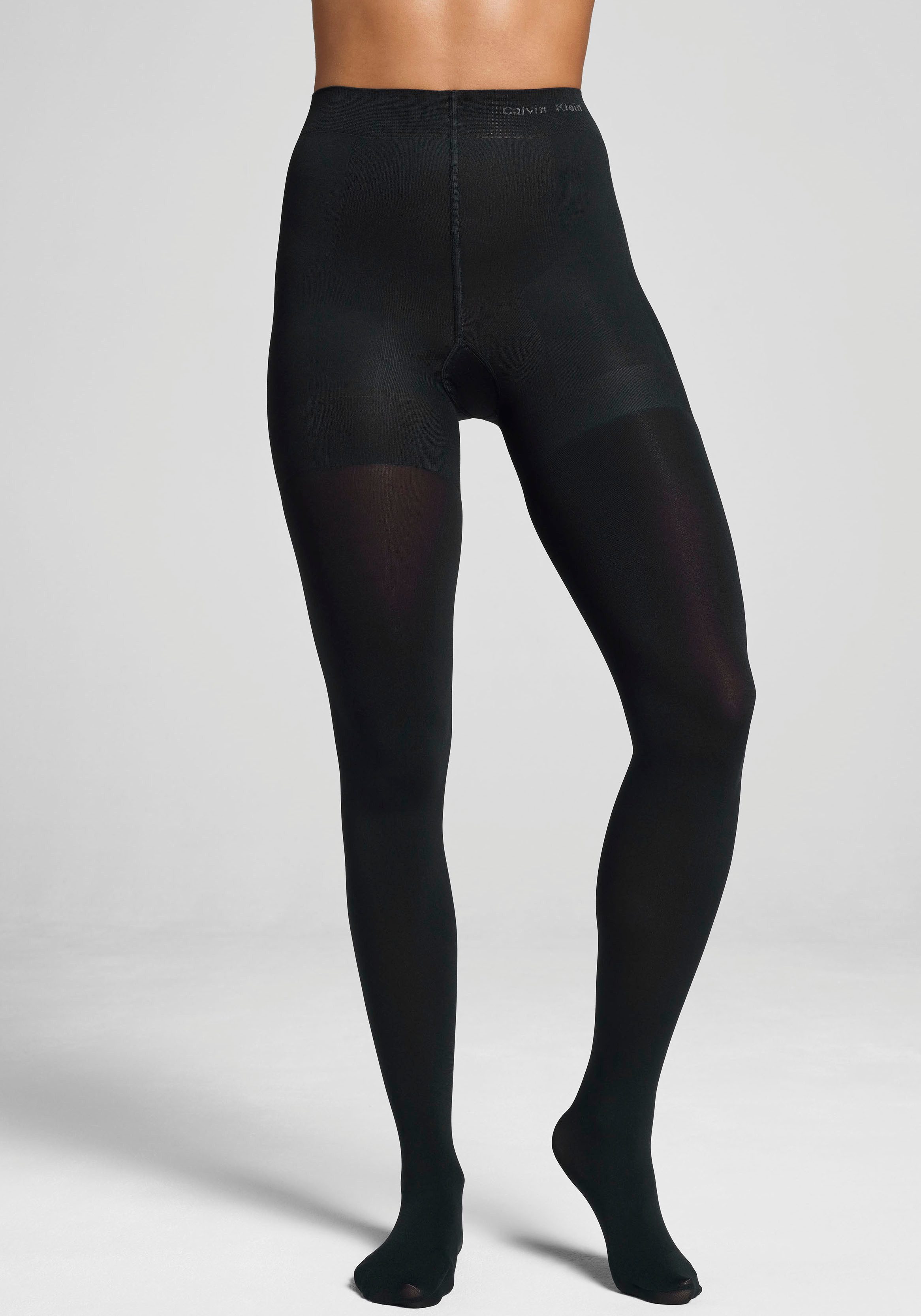 Calvin Klein Shaping-Strumpfhose WOMEN TIGHT SHAPER 80 DEN blickdicht, High-Waist, elastisch