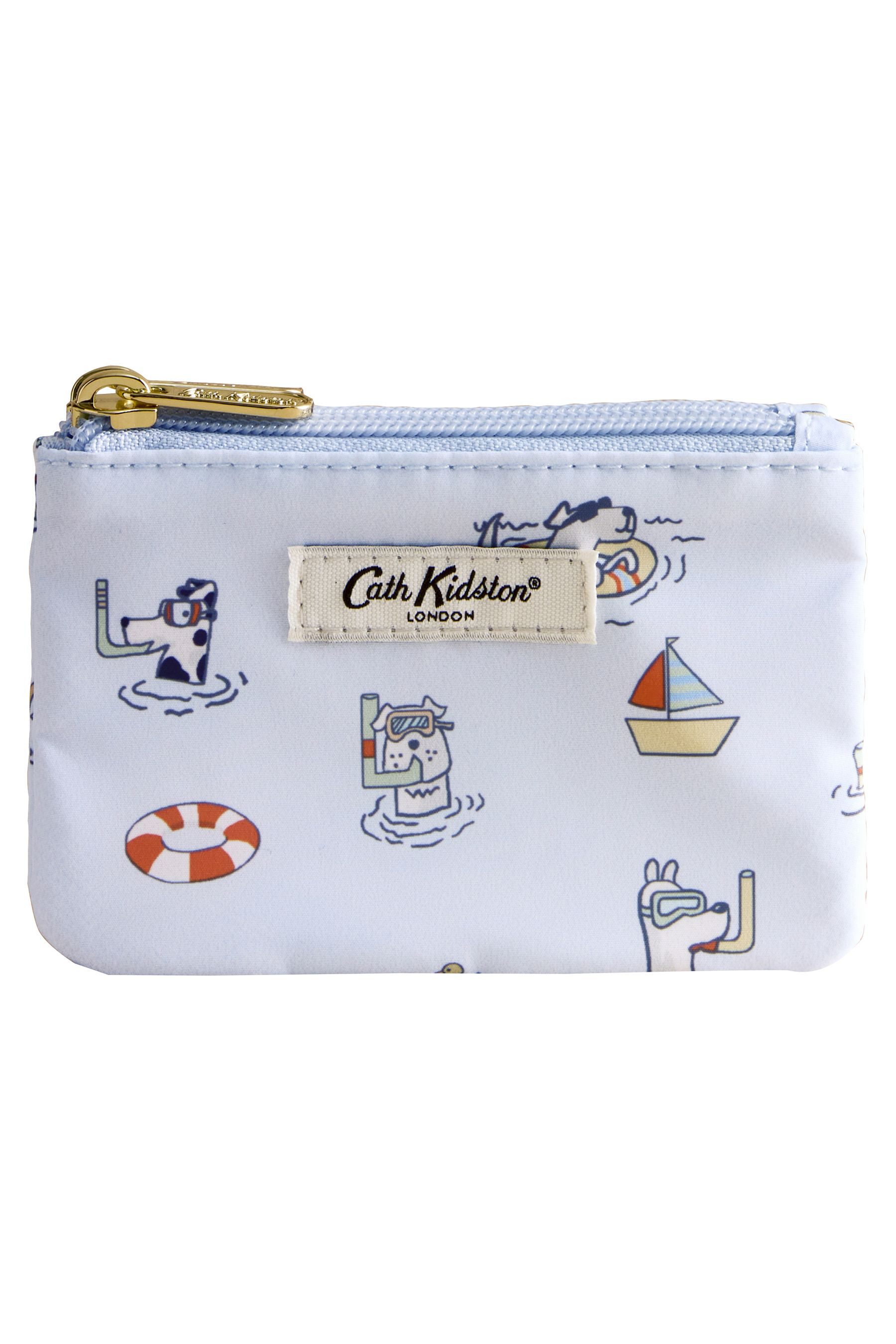 Cath Kidston Geldbörse Cath Kidston Täschchen mit Doppelreißverschluss (1-tlg)