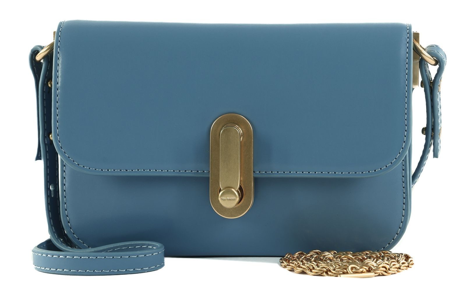 Ted Baker Umhängetasche Polished Leather Crossbody Bag, aus echtem Rindsleder