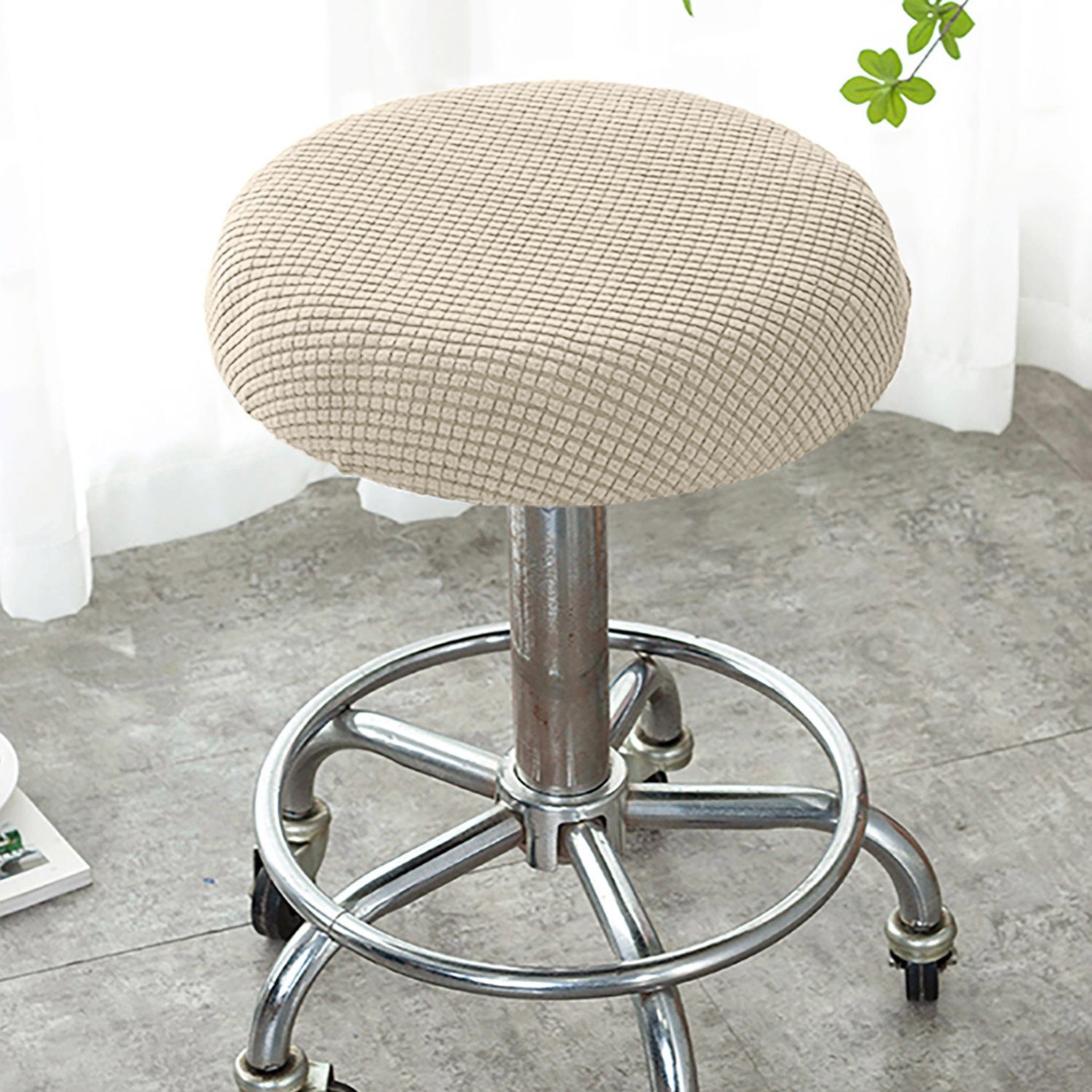 Rosnek Stuhlhusse Barhockerbezug Stuhlbezug Stretch, Stuhlüberzug günstig online kaufen